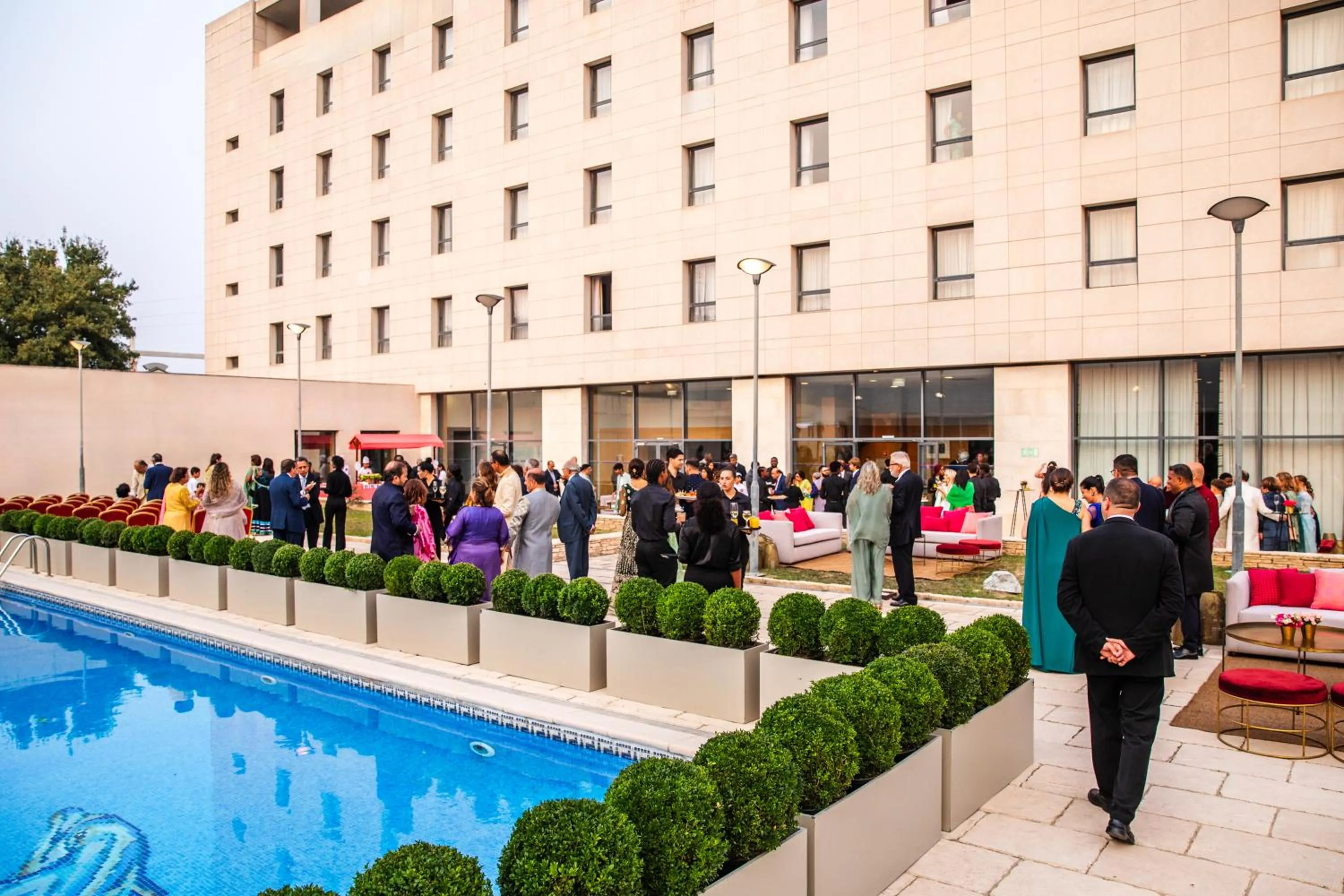 Swimming pool in VIP Executive Santa Iria Hotel