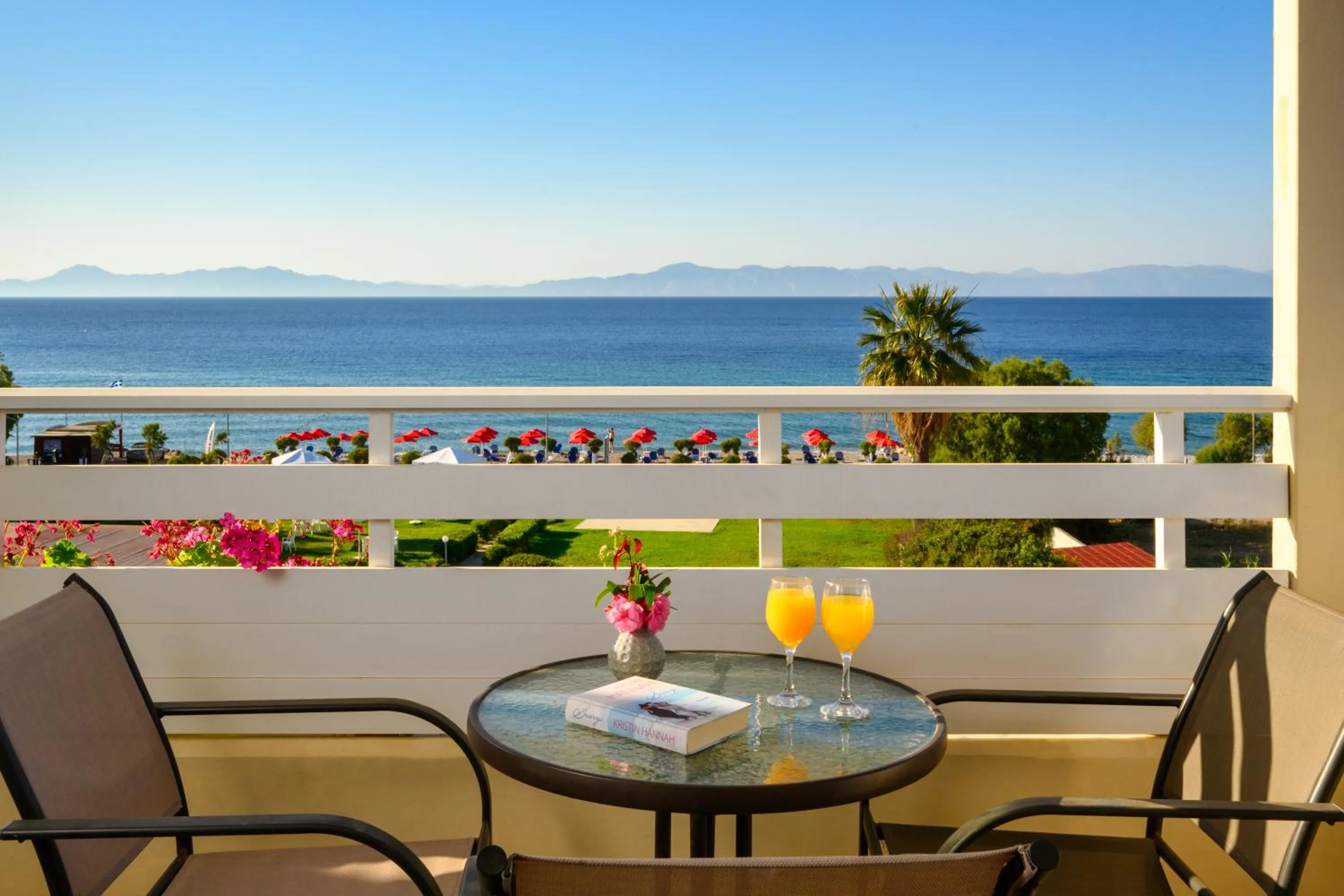 Property building in Bayside Hotel Katsaras