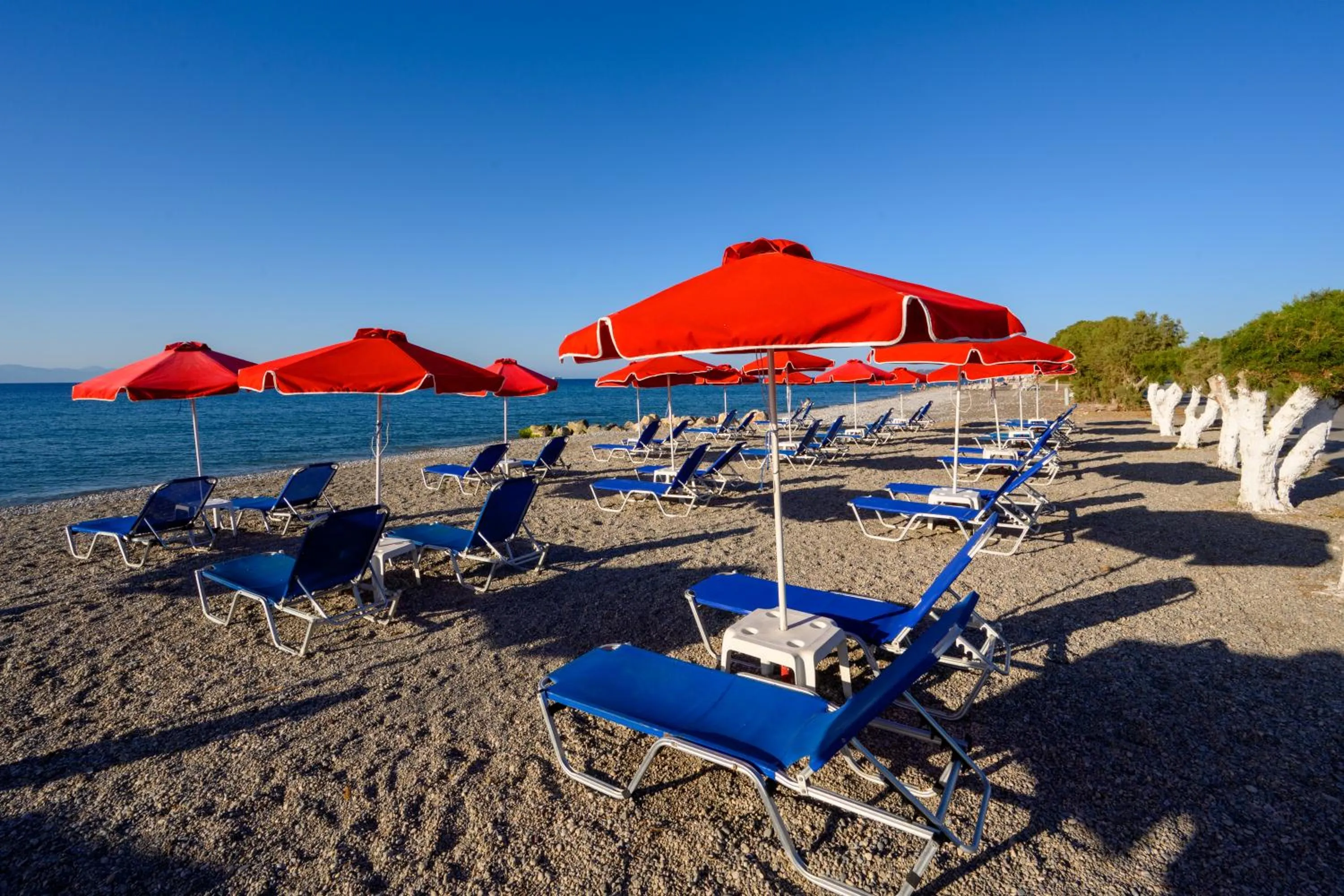 Beach in Bayside Hotel Katsaras