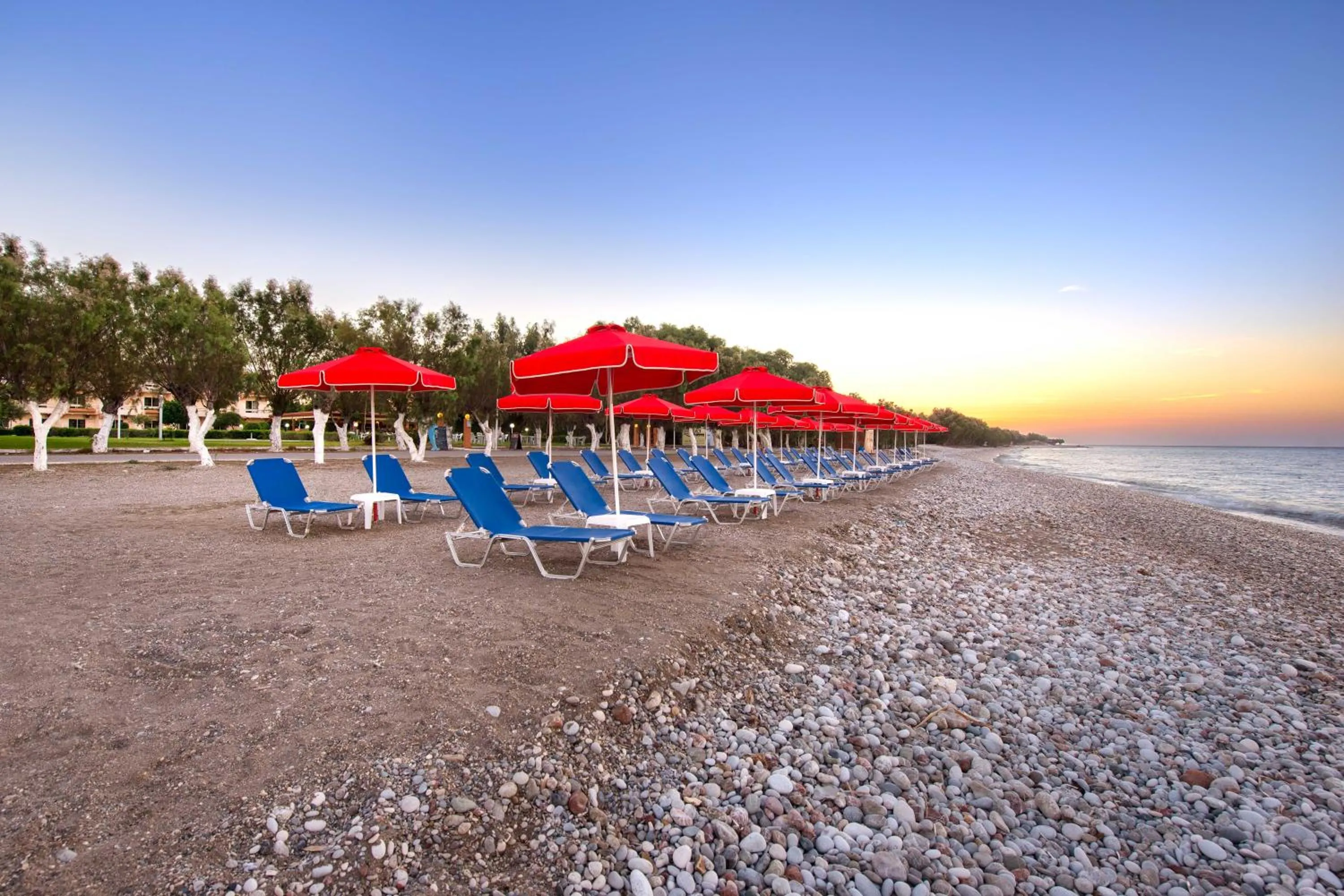 Beach in Bayside Hotel Katsaras