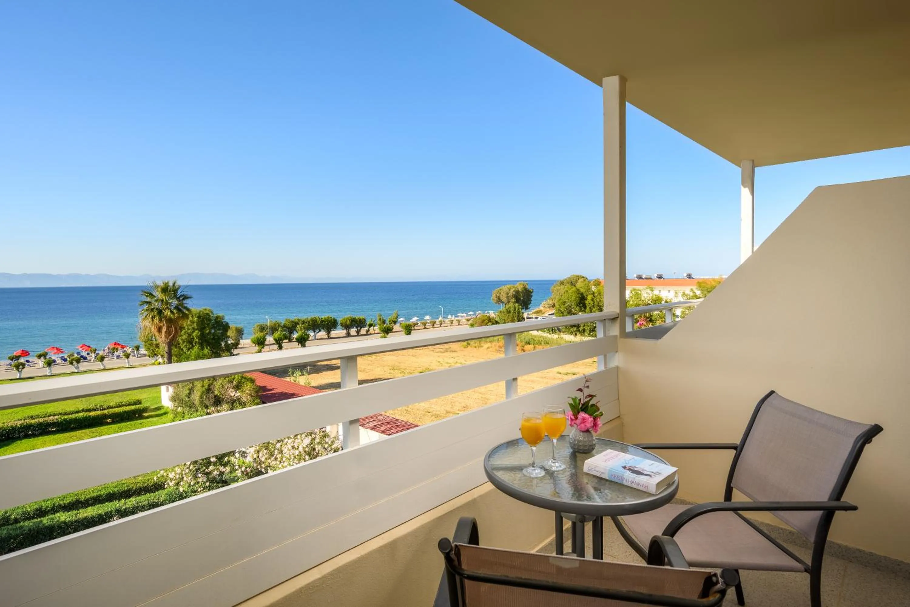 Property building in Bayside Hotel Katsaras