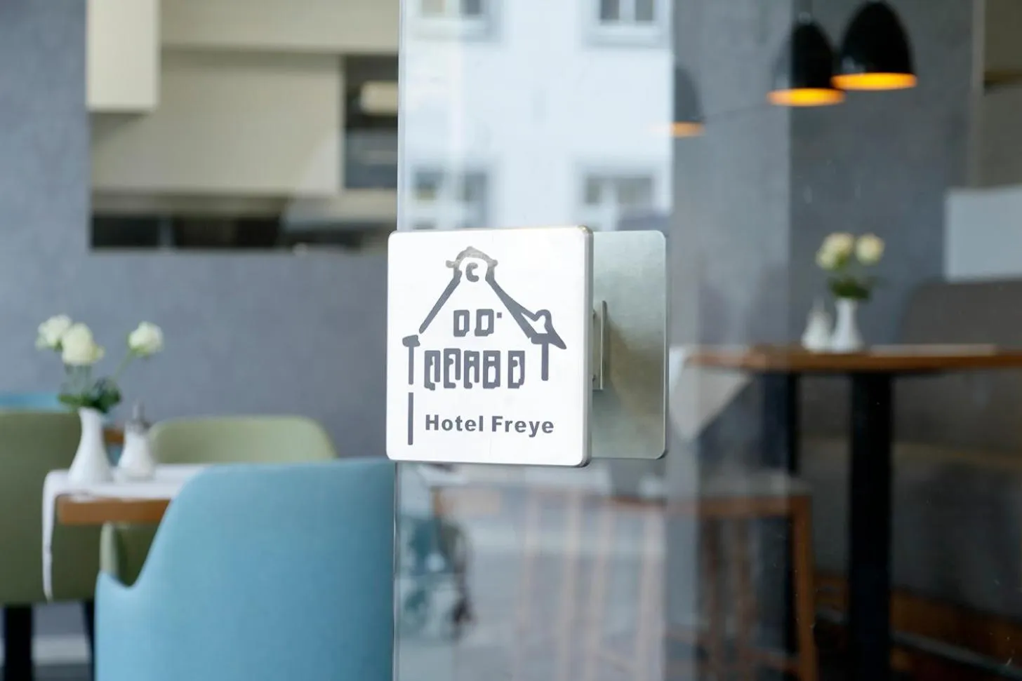 Property logo or sign in Hotel Freye