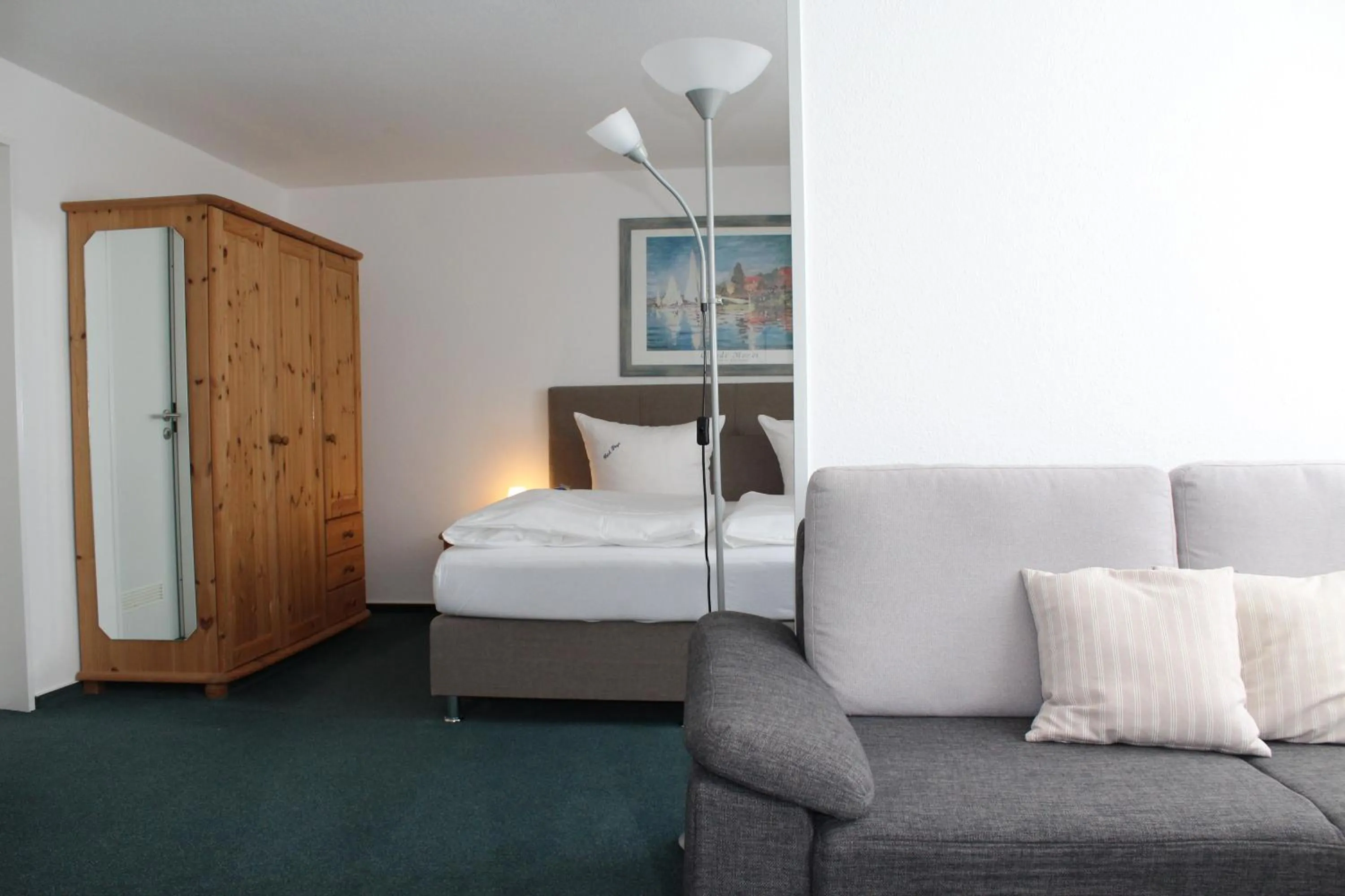 Decorative detail, Bed in Hotel Freye