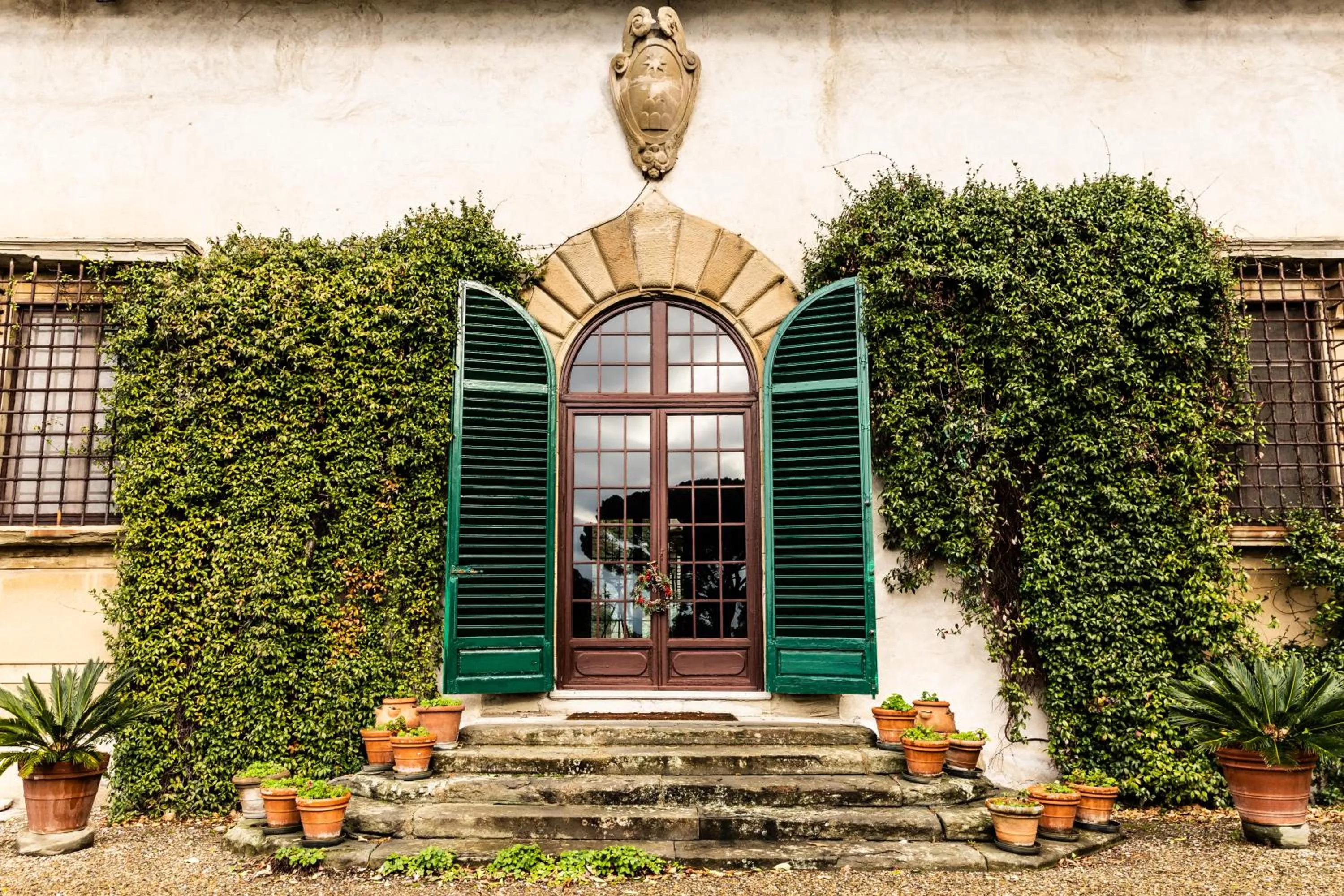 Property building in Villa Rucellai