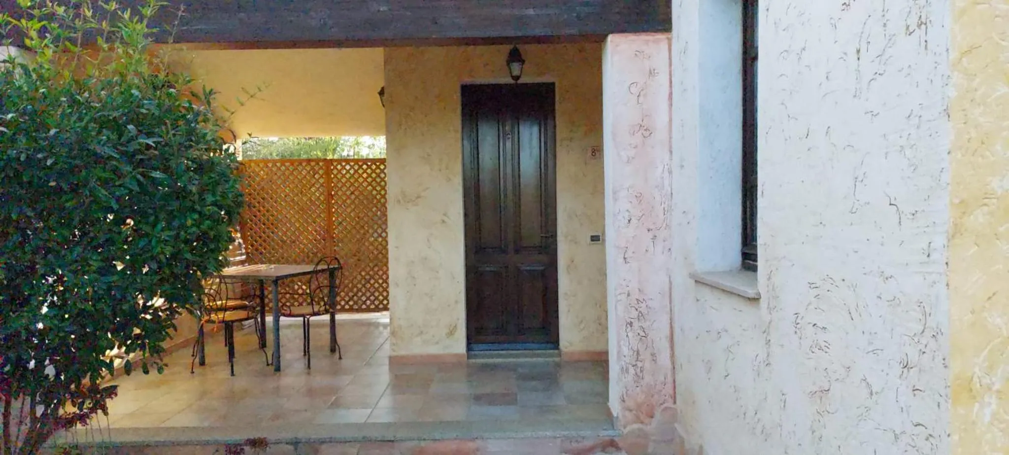 Patio in Hotel La Corte Rosada