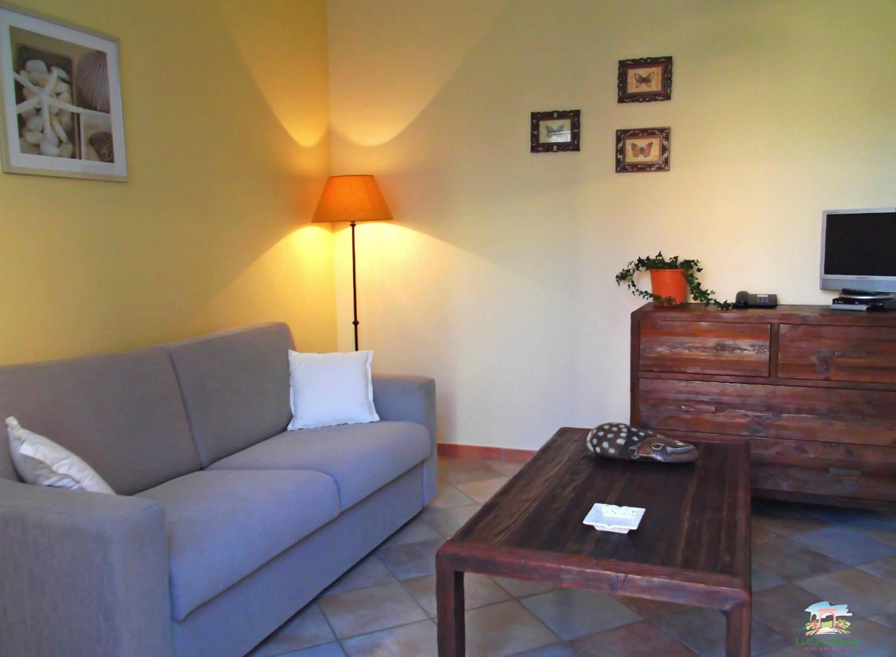 Living room in Hotel La Corte Rosada