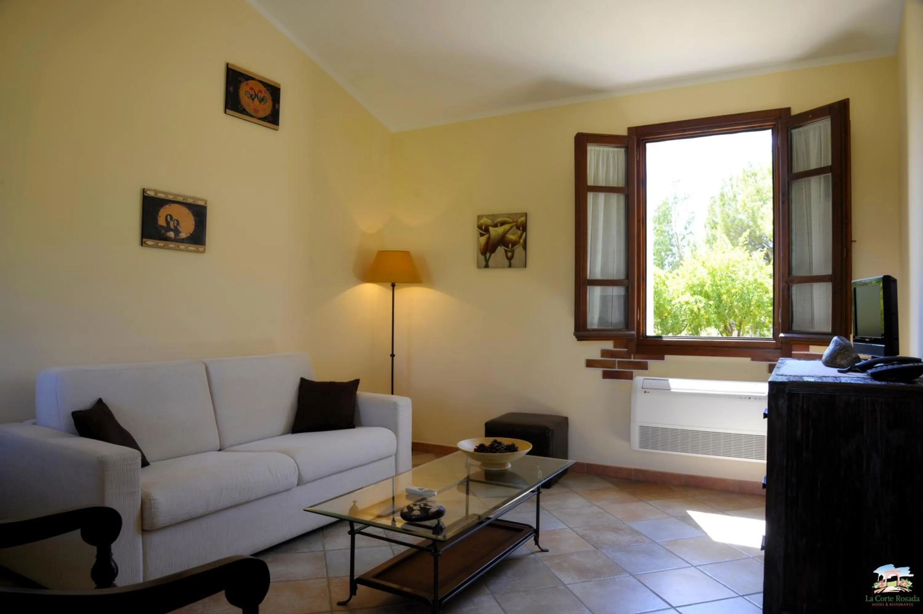 Living room in Hotel La Corte Rosada