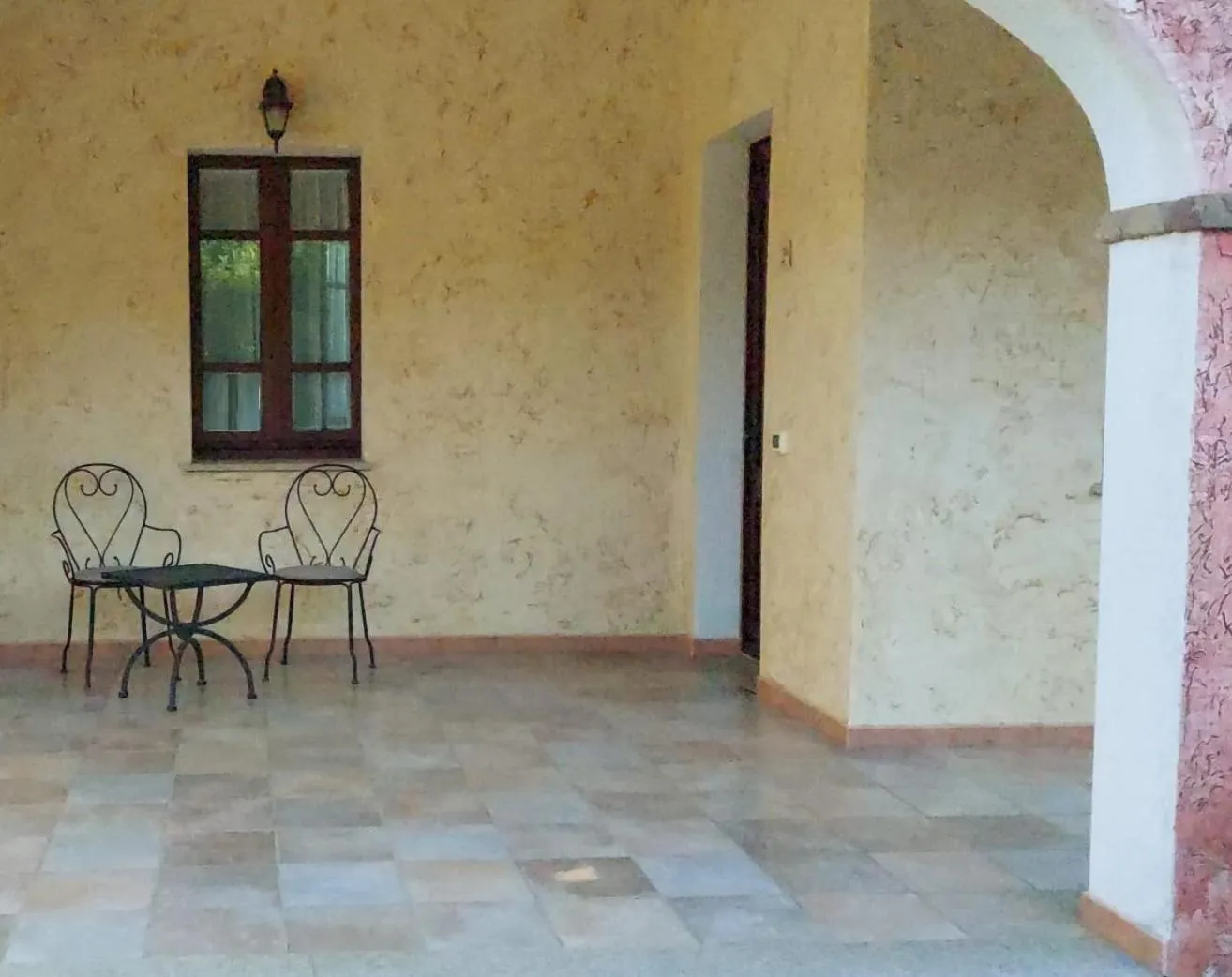 Patio in Hotel La Corte Rosada