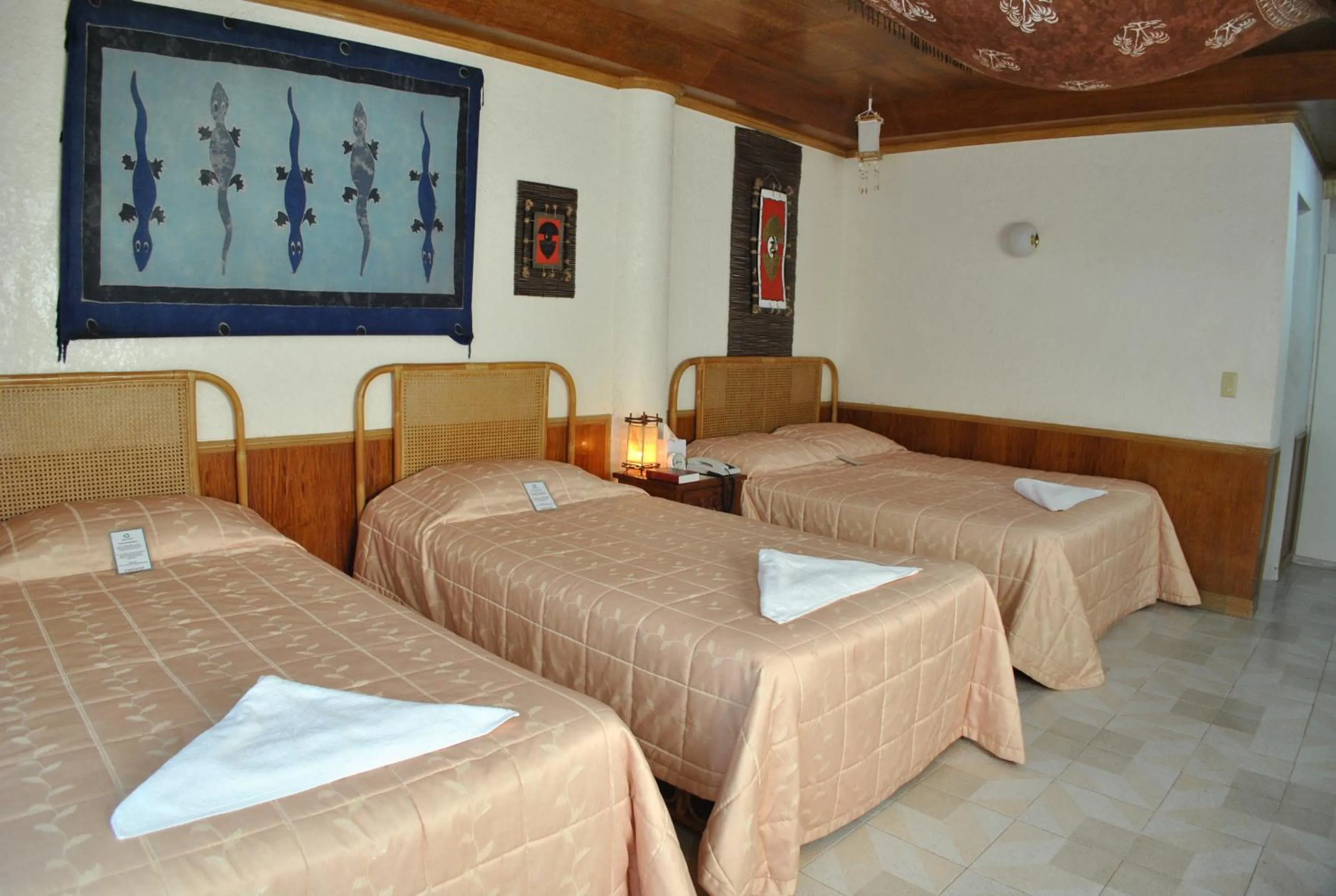 Bed in Surfside Boracay Resort