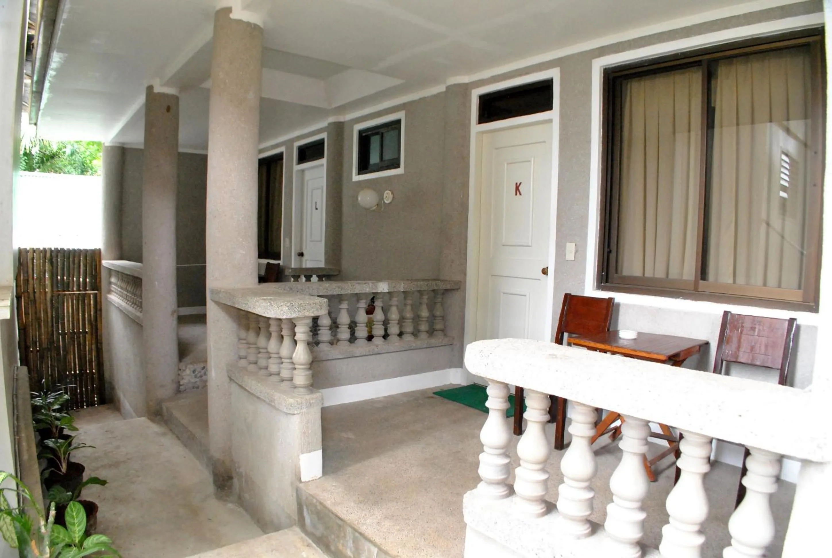 Patio in Surfside Boracay Resort