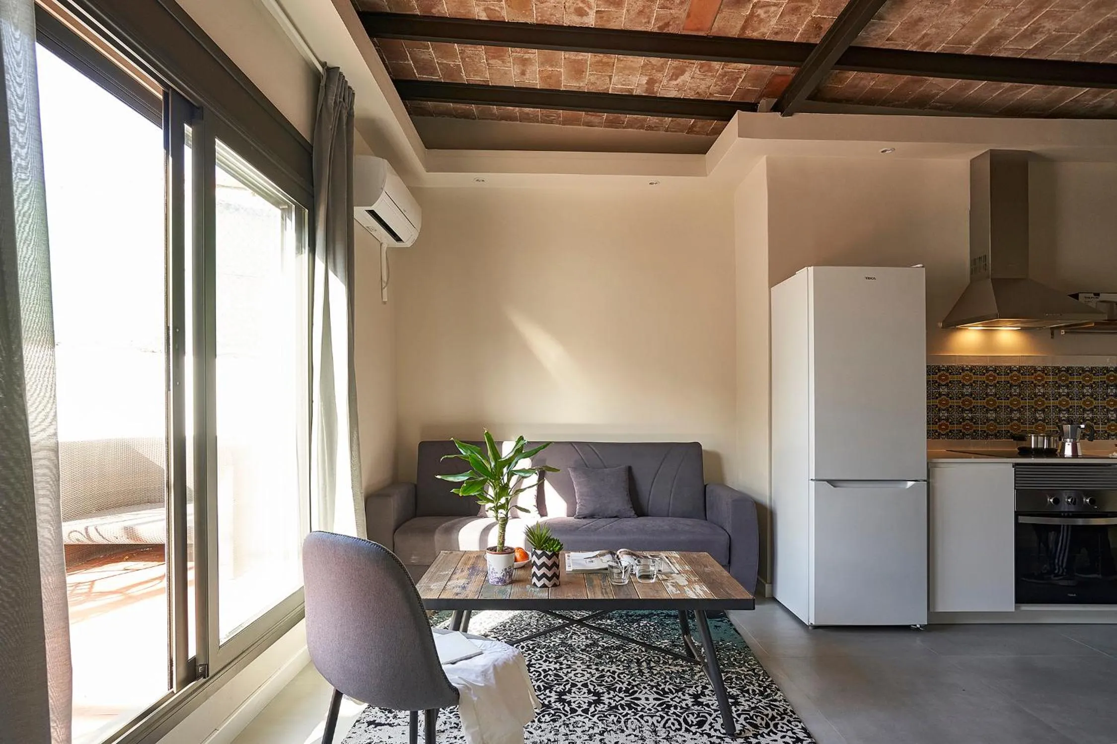 Living room in AinB Eixample-Miro Apartments