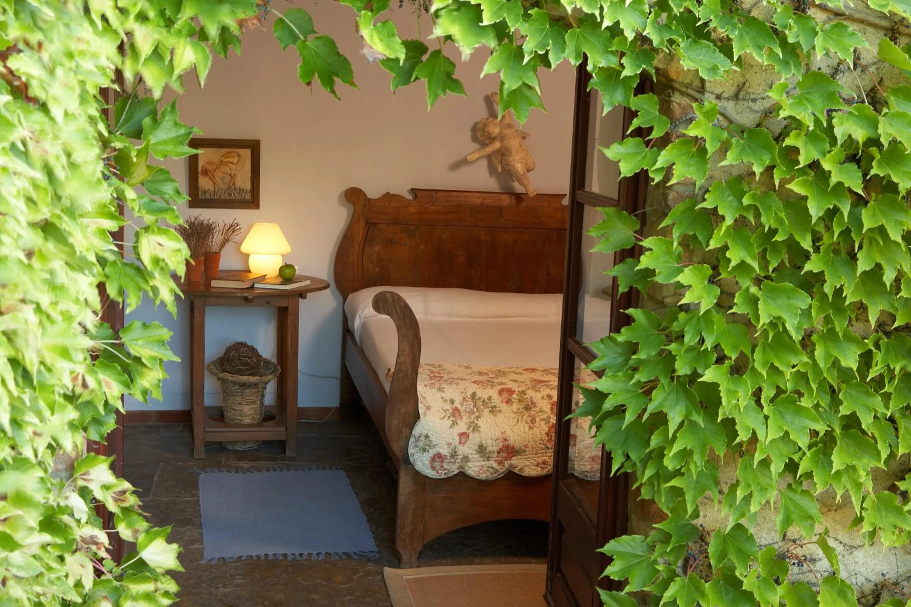 Bed in Hotel la Plaça Madremanya