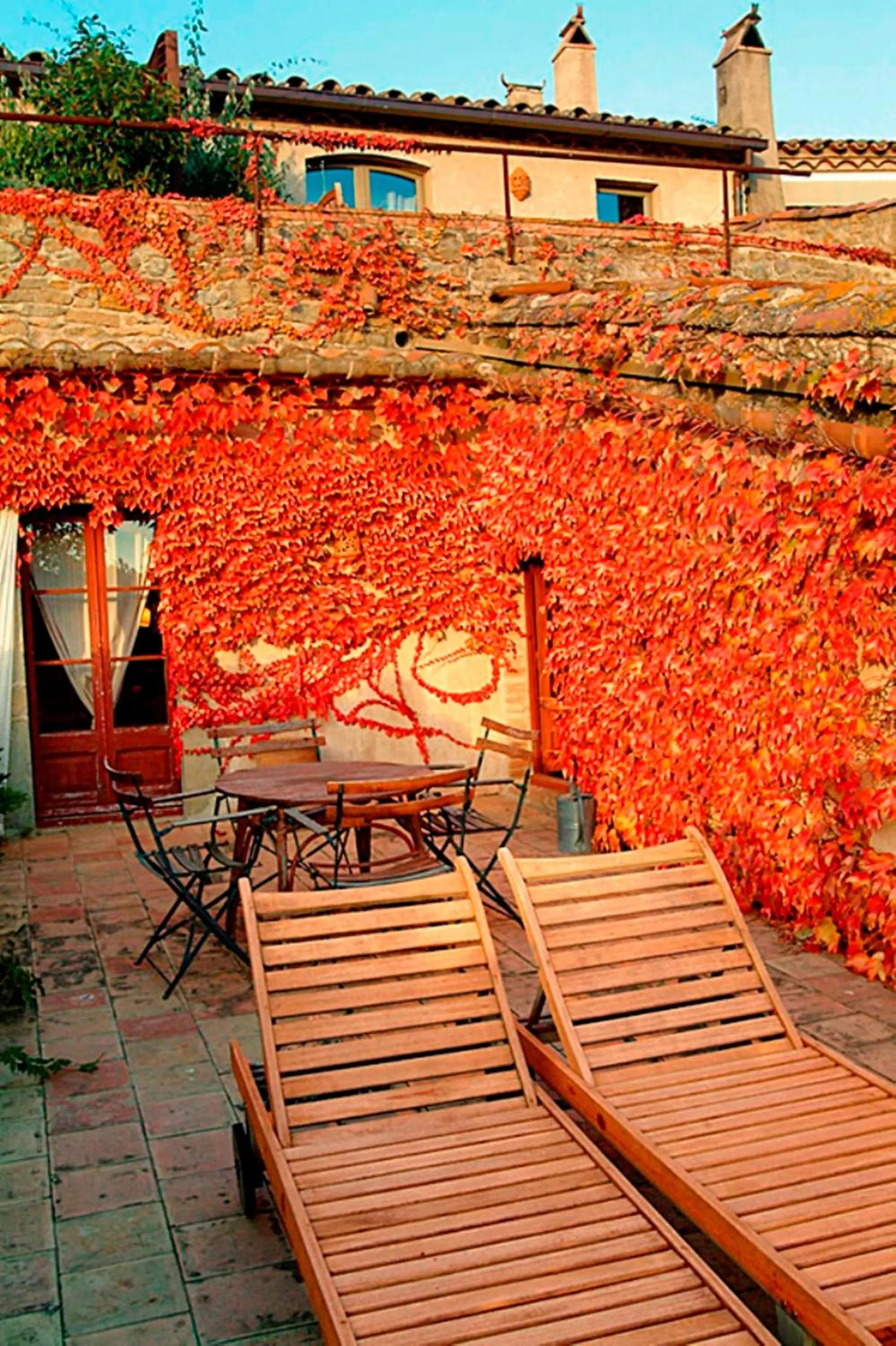 Balcony/Terrace in Hotel la Plaça Madremanya