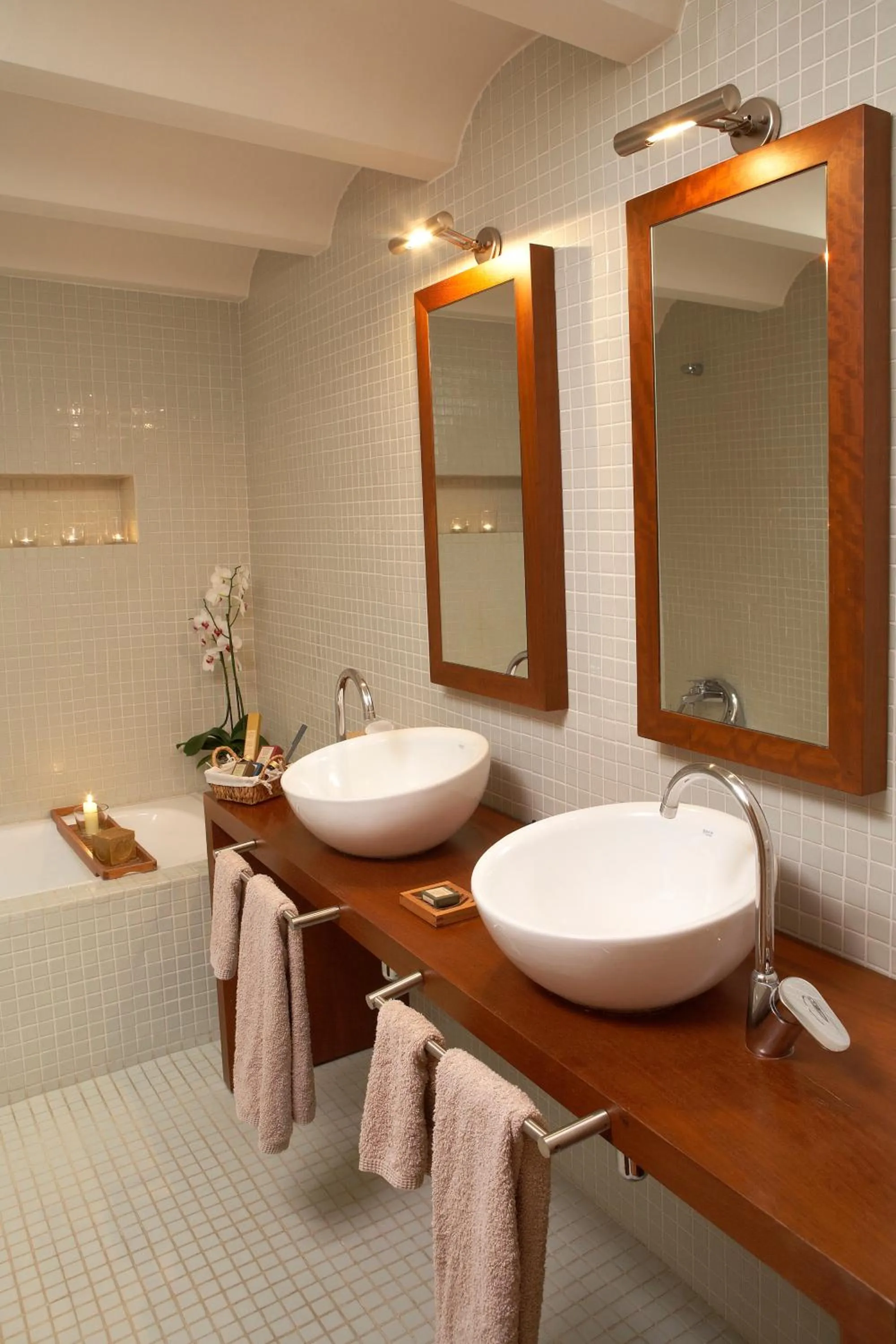 Bathroom in Hotel la Plaça Madremanya