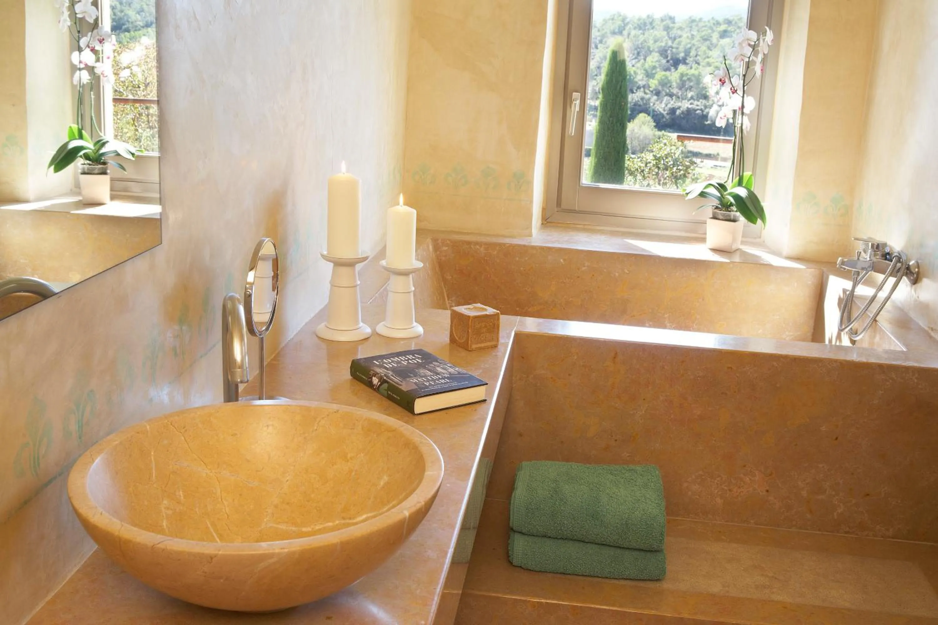 Bathroom in Hotel la Plaça Madremanya