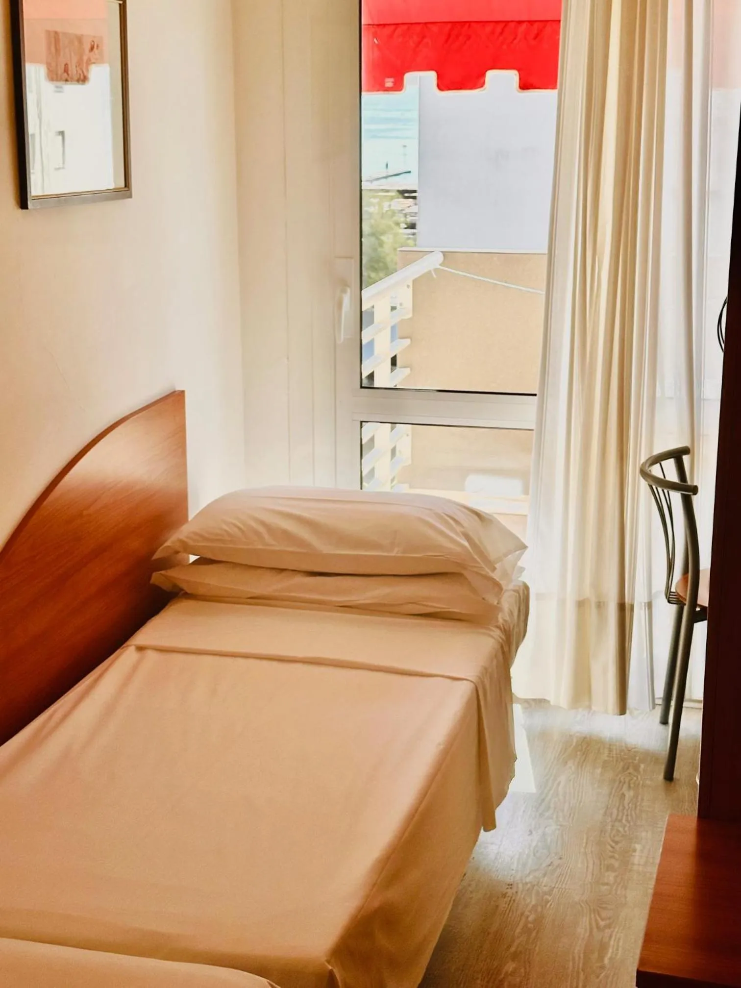 Bed in Hotel Derby S