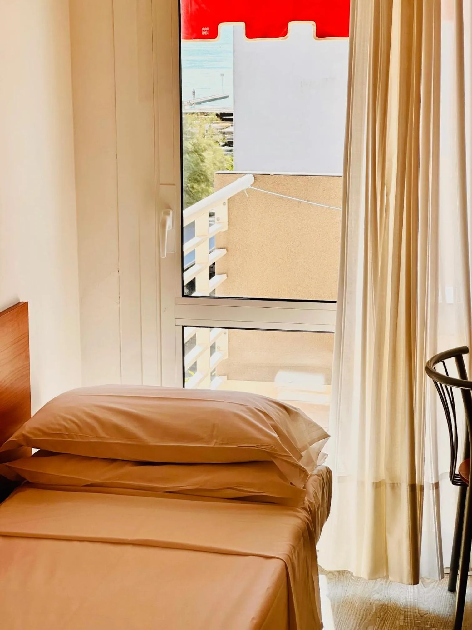 Bed in Hotel Derby S