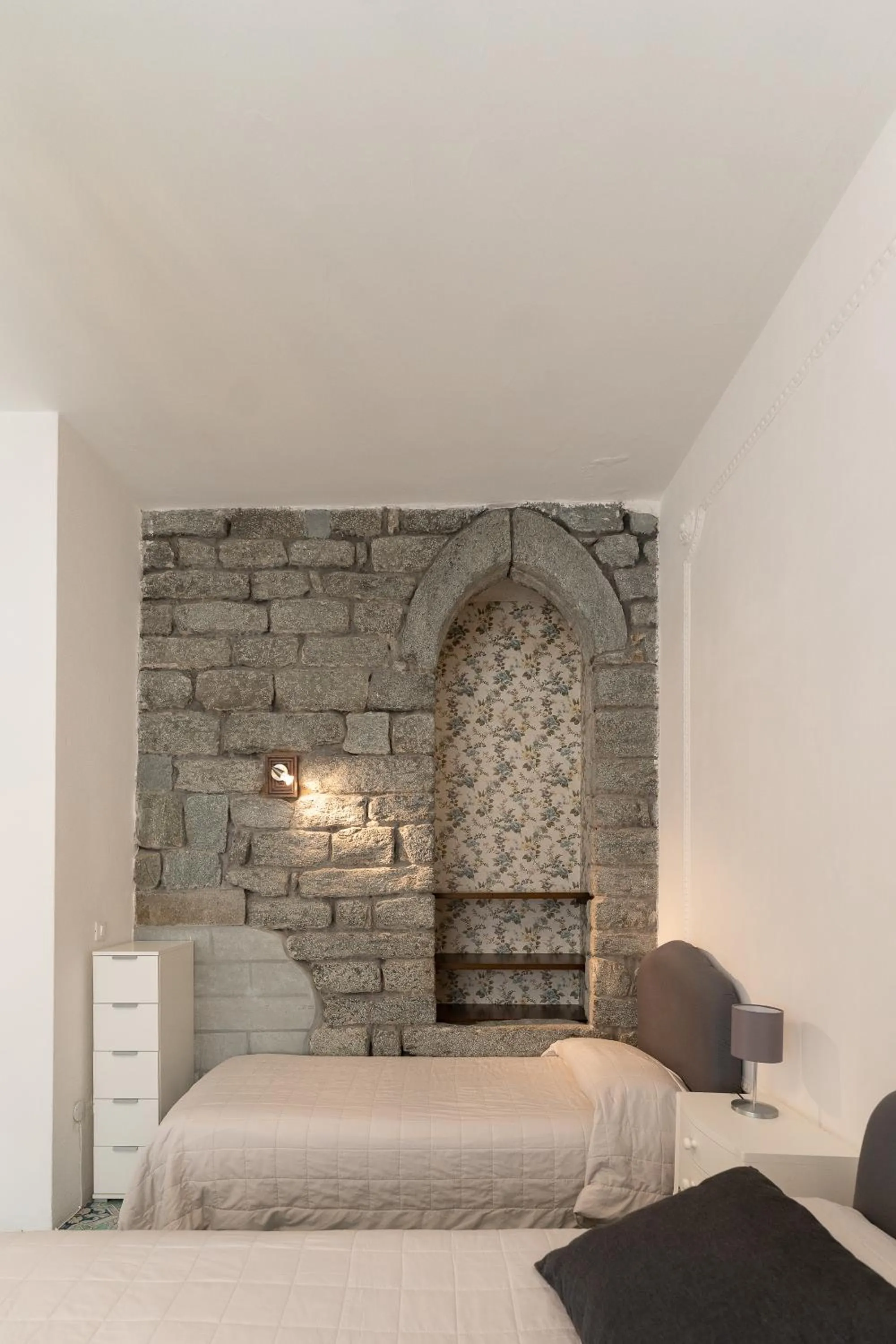 Bed in Hotel Miramare