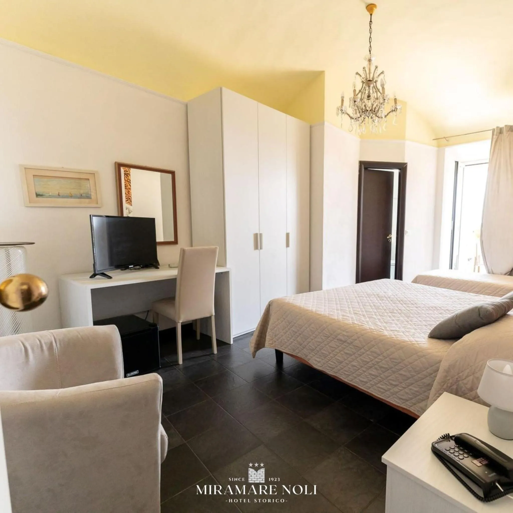 Bedroom in Hotel Miramare