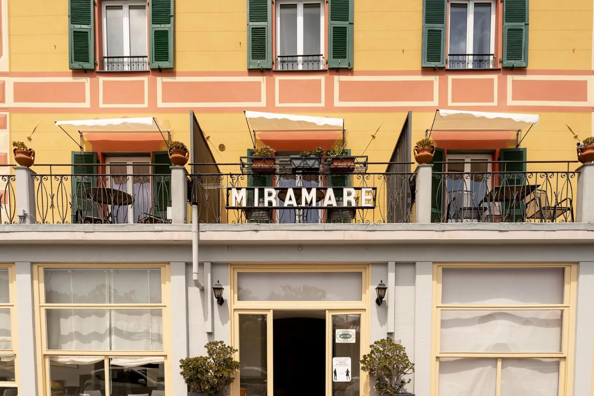 Property building in Hotel Miramare
