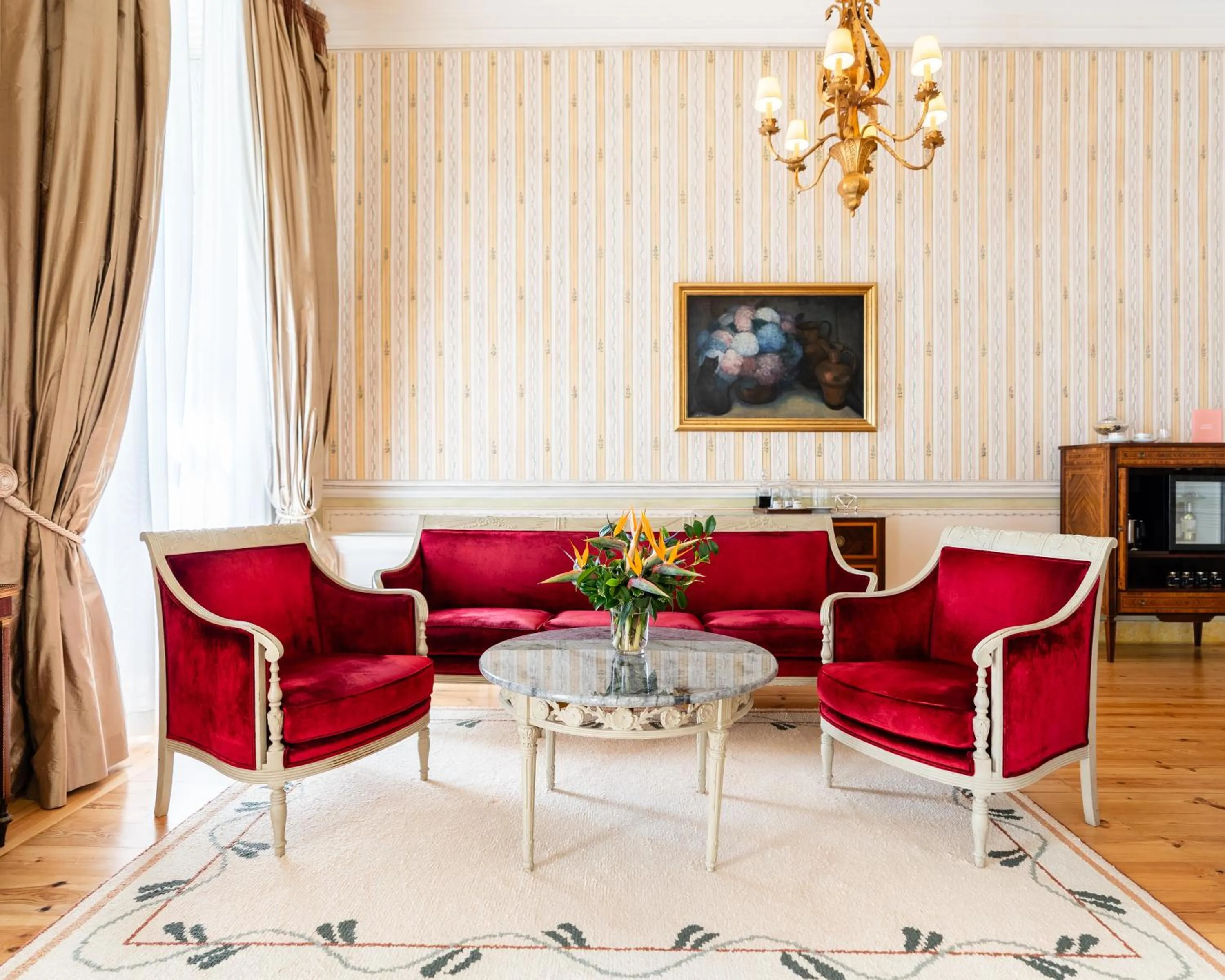 Bedroom in Valverde Sintra Palácio de Seteais - The Leading Hotels of the World