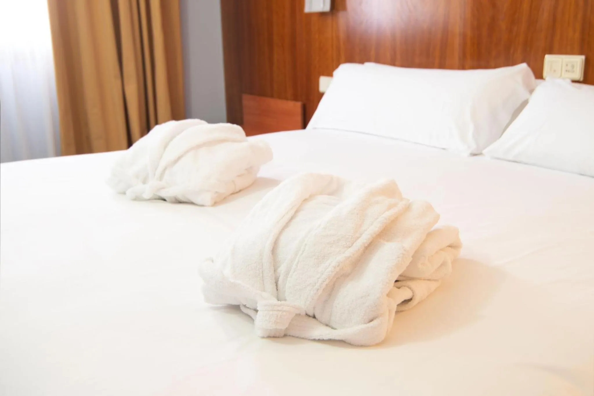 Bed in Hotel Beratxa