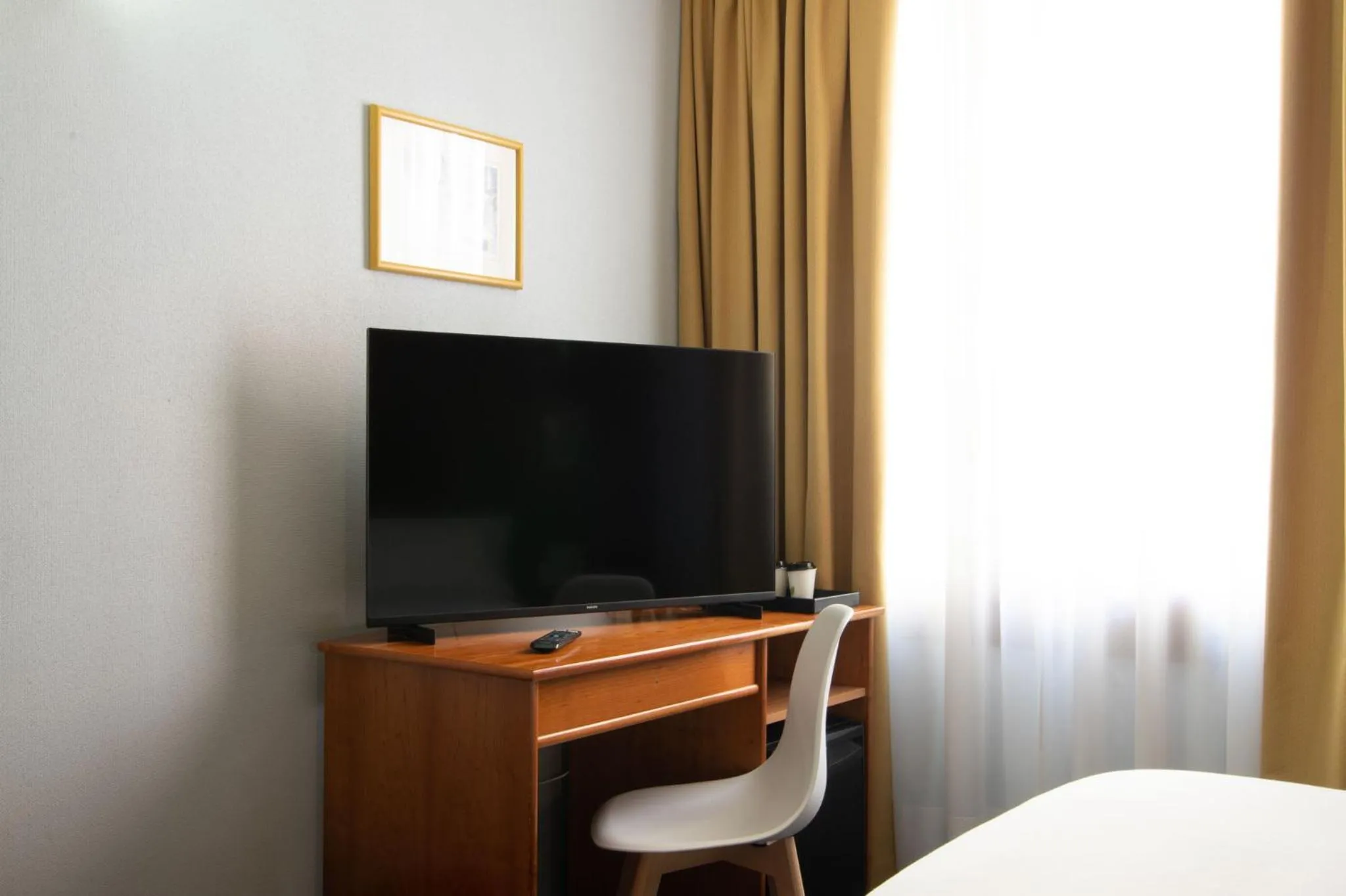 Bed in Hotel Beratxa