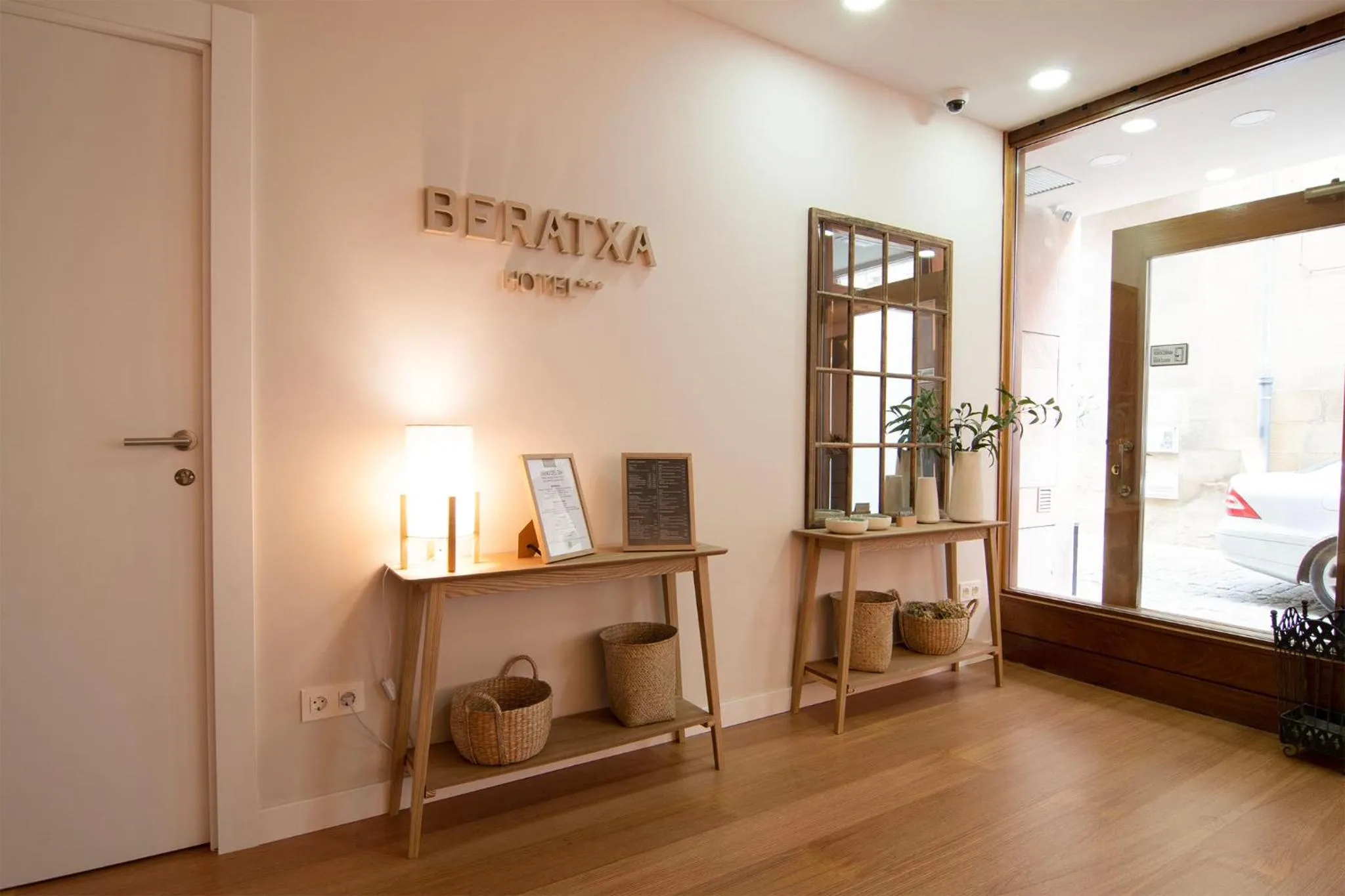 Lobby or reception in Hotel Beratxa