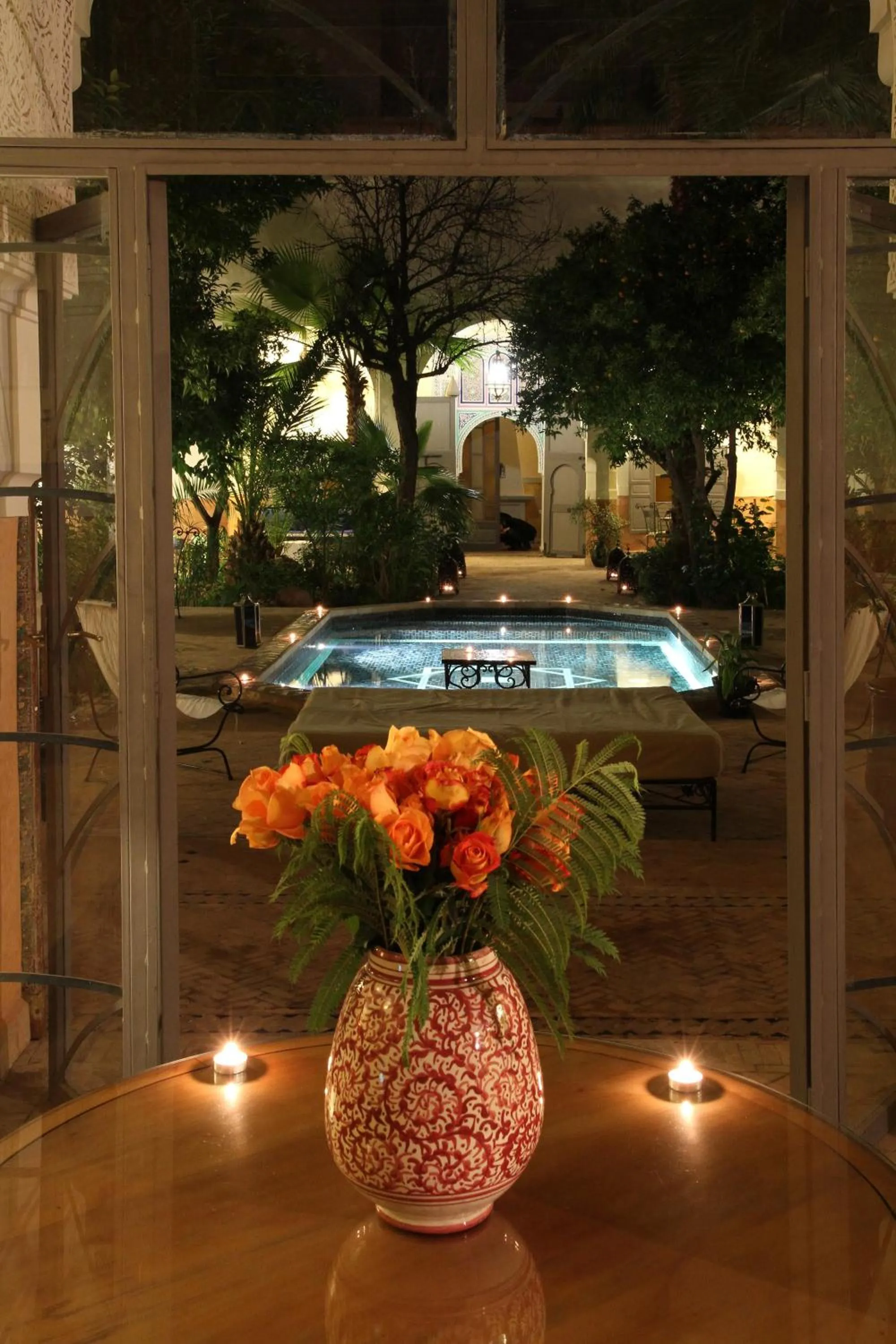 Swimming pool in Riad Laila