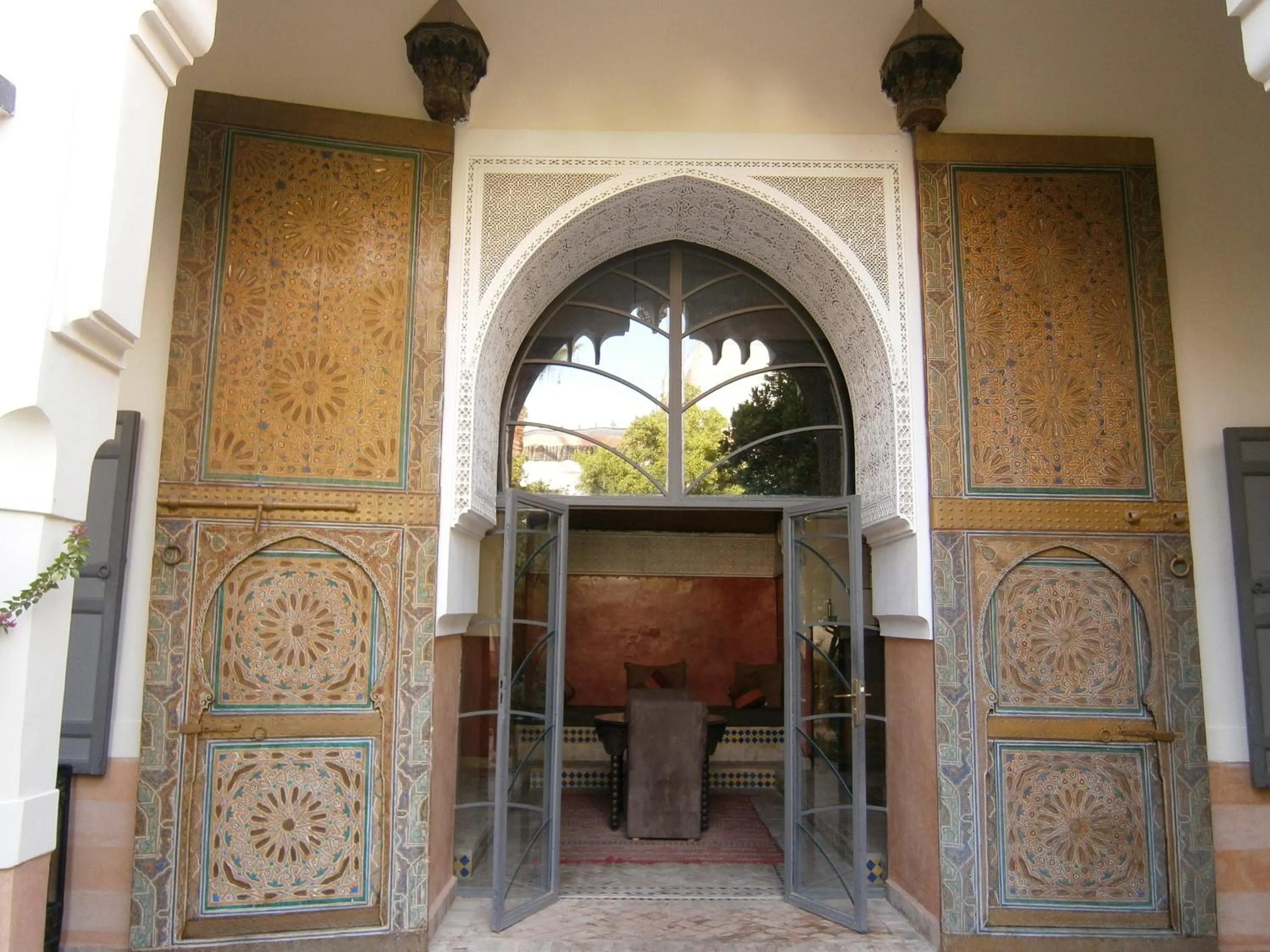 Facade/entrance in Riad Laila