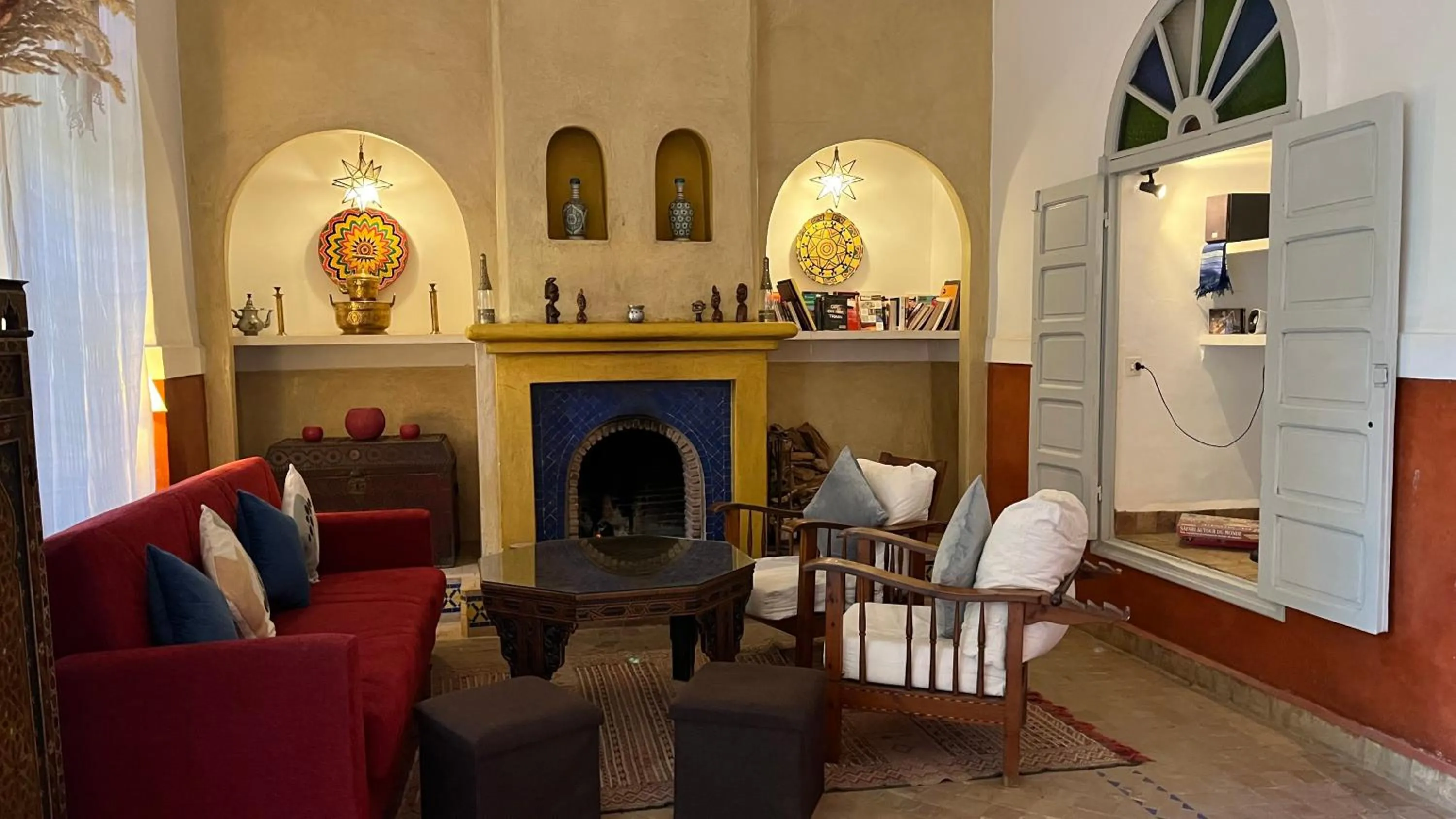 Living room in Riad Laila