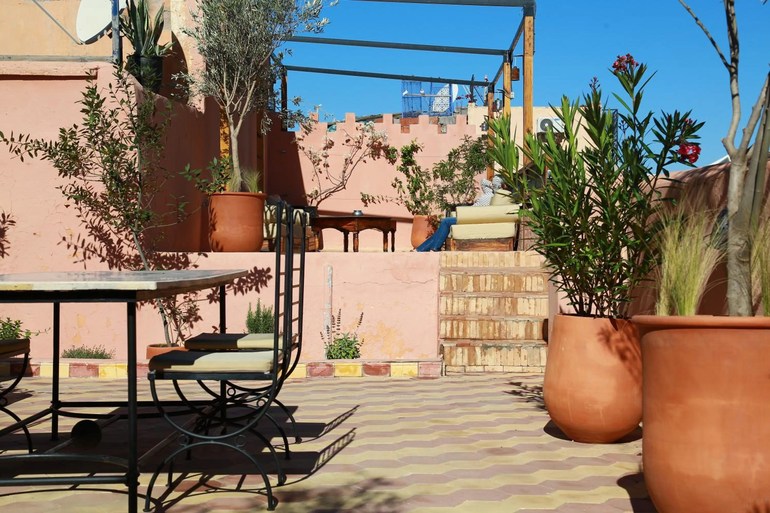 Patio in Riad Laila