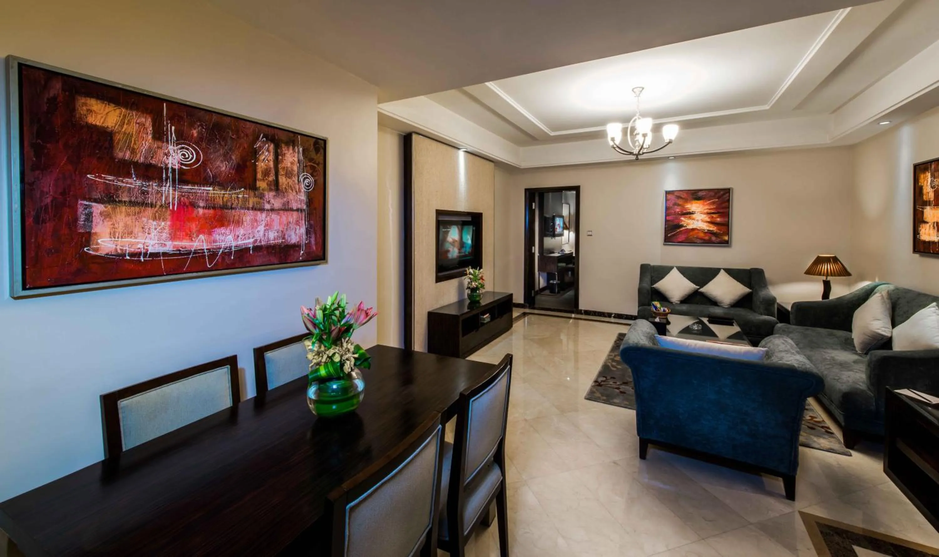 Living room in Boudl Al Woroud بودل الورود