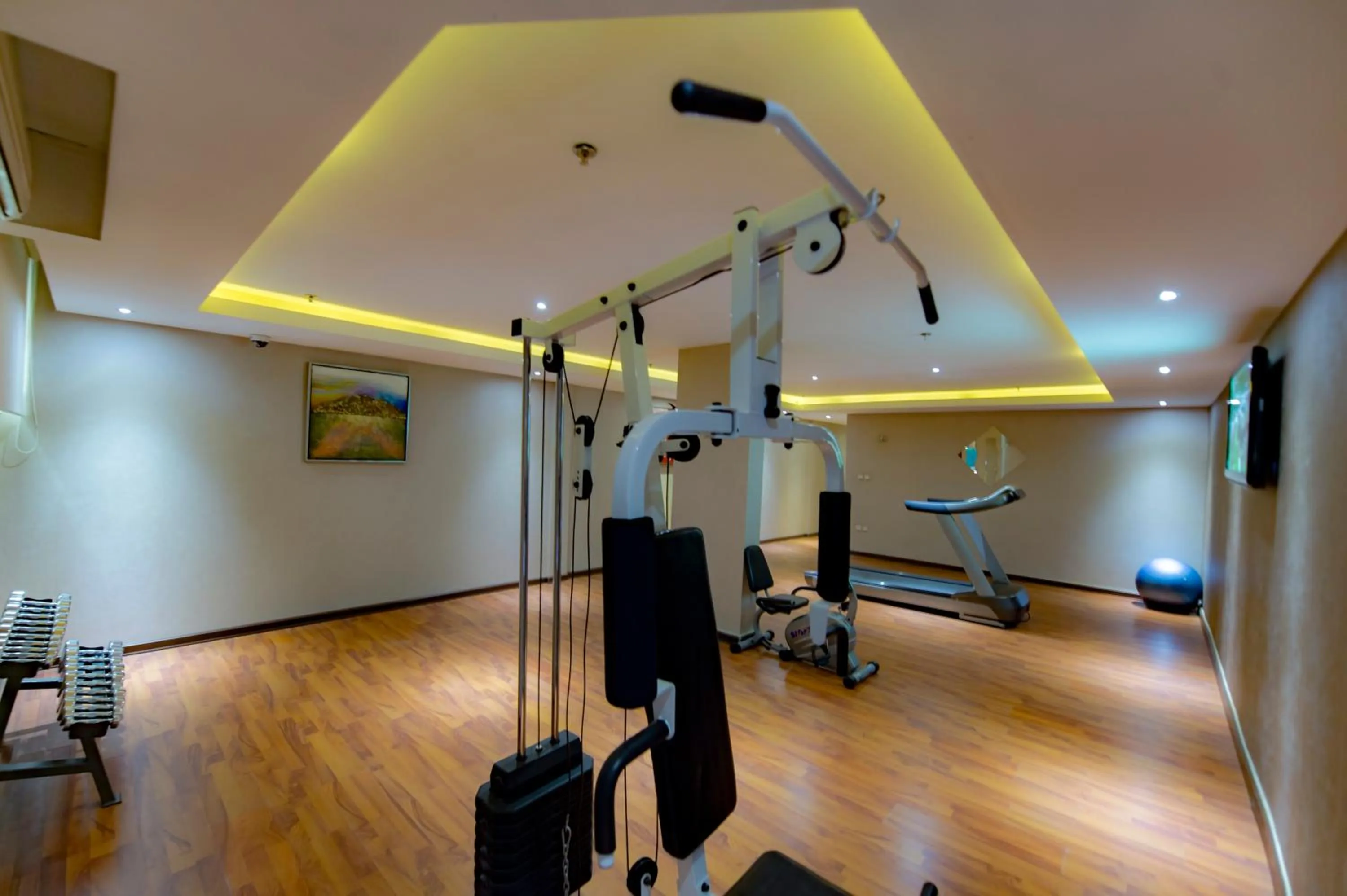 Fitness centre/facilities in Boudl Al Woroud بودل الورود
