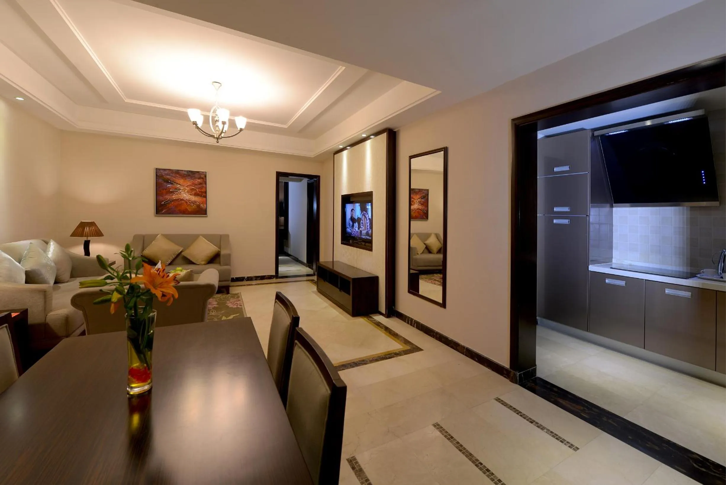 Living room in Boudl Al Woroud بودل الورود