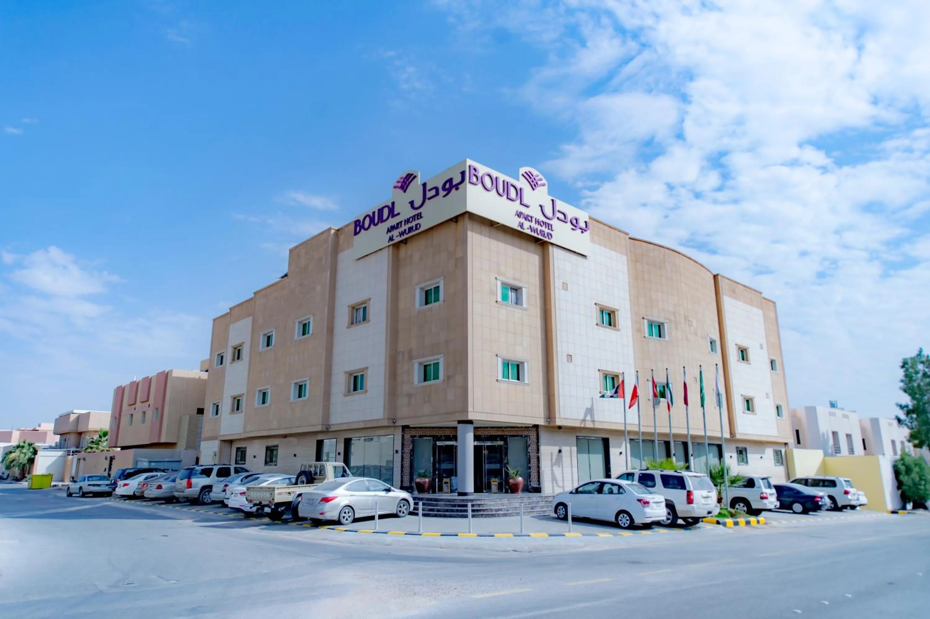 Facade/entrance in Boudl Al Woroud بودل الورود