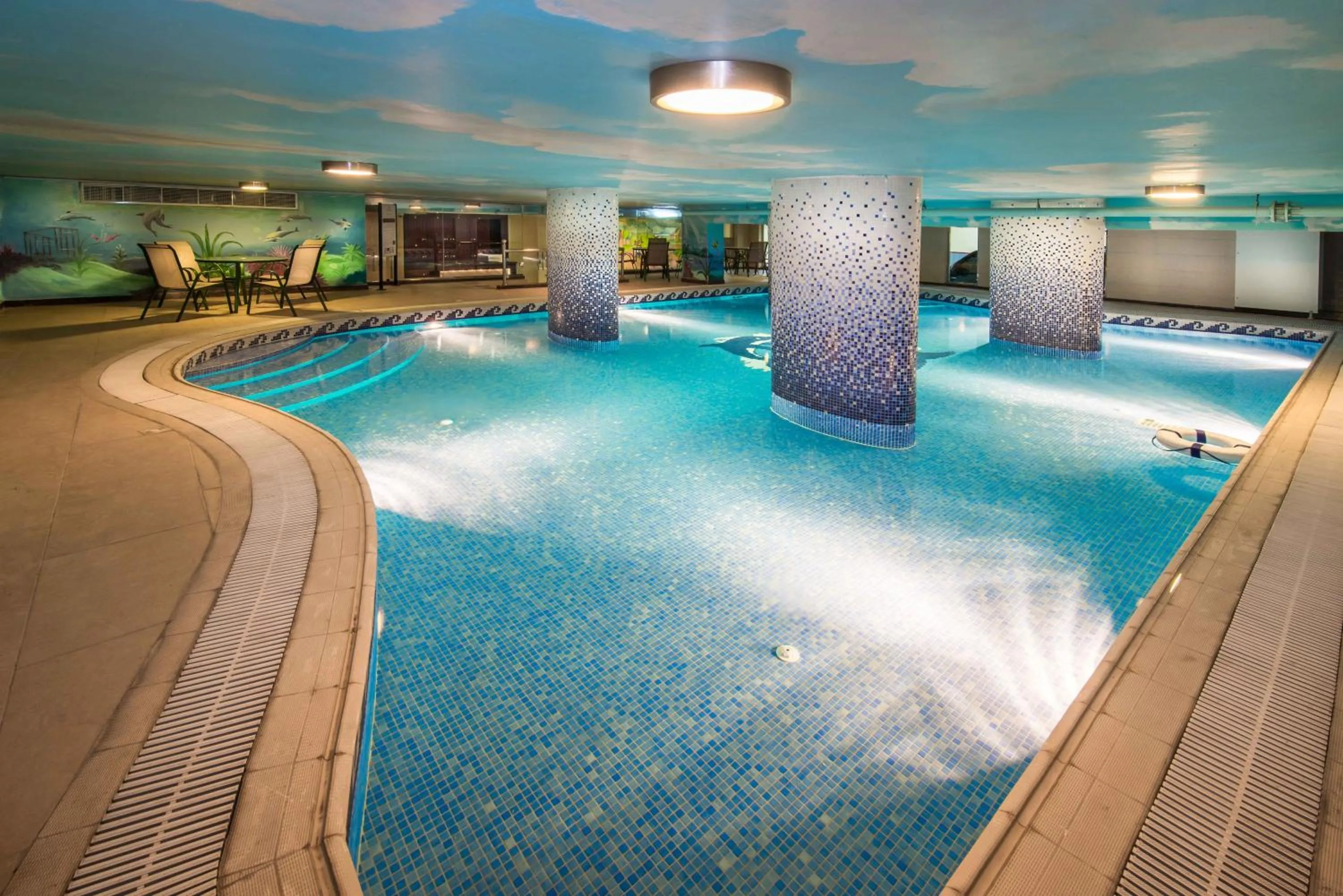 Swimming pool in Boudl Al Woroud بودل الورود