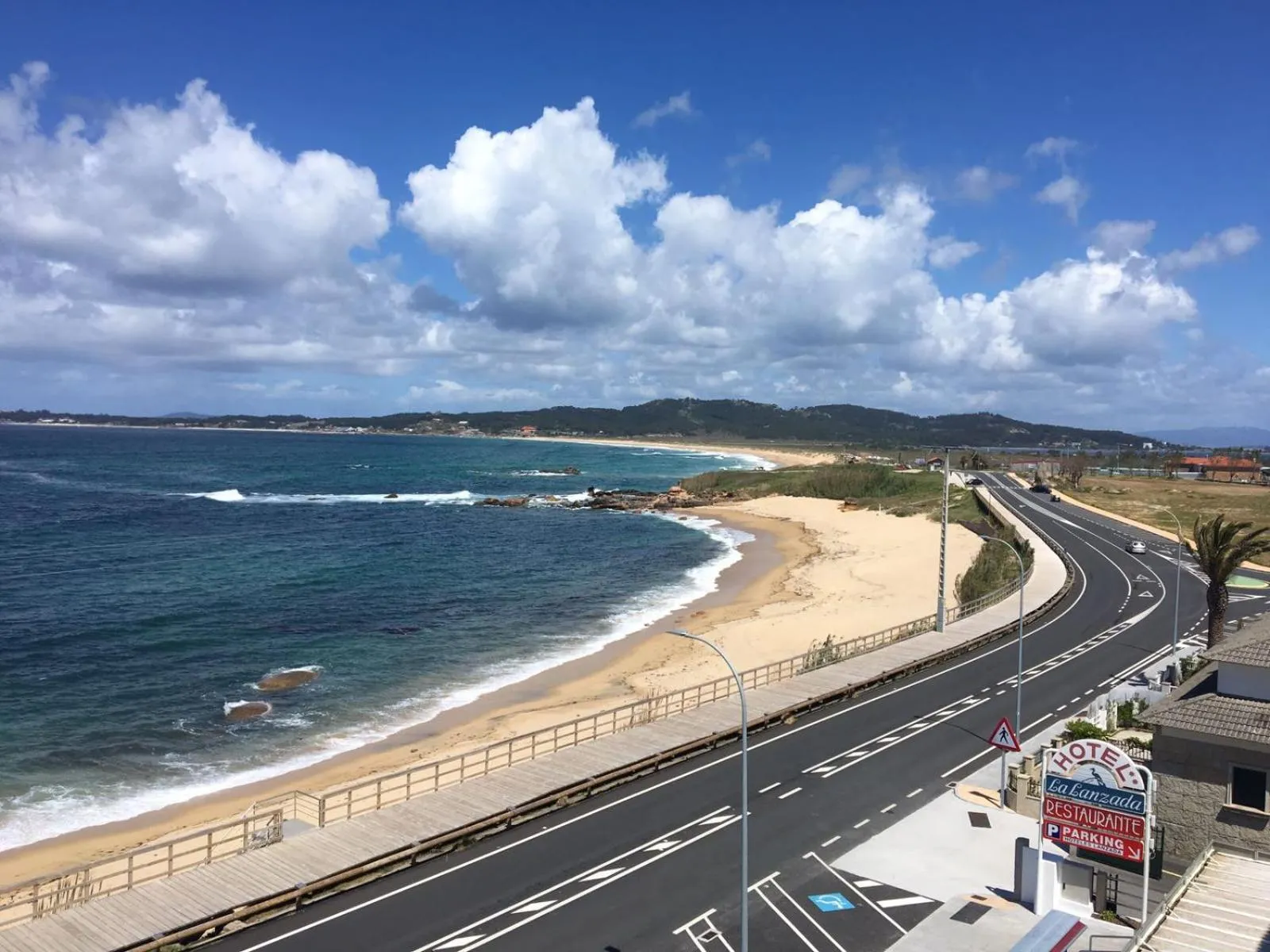 Off site in Hotel La Lanzada