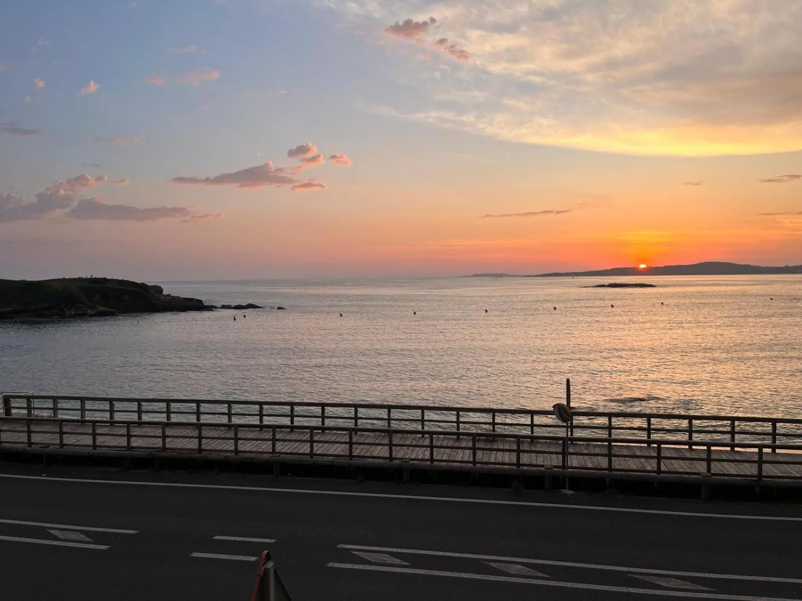 Sunset in Hotel La Lanzada