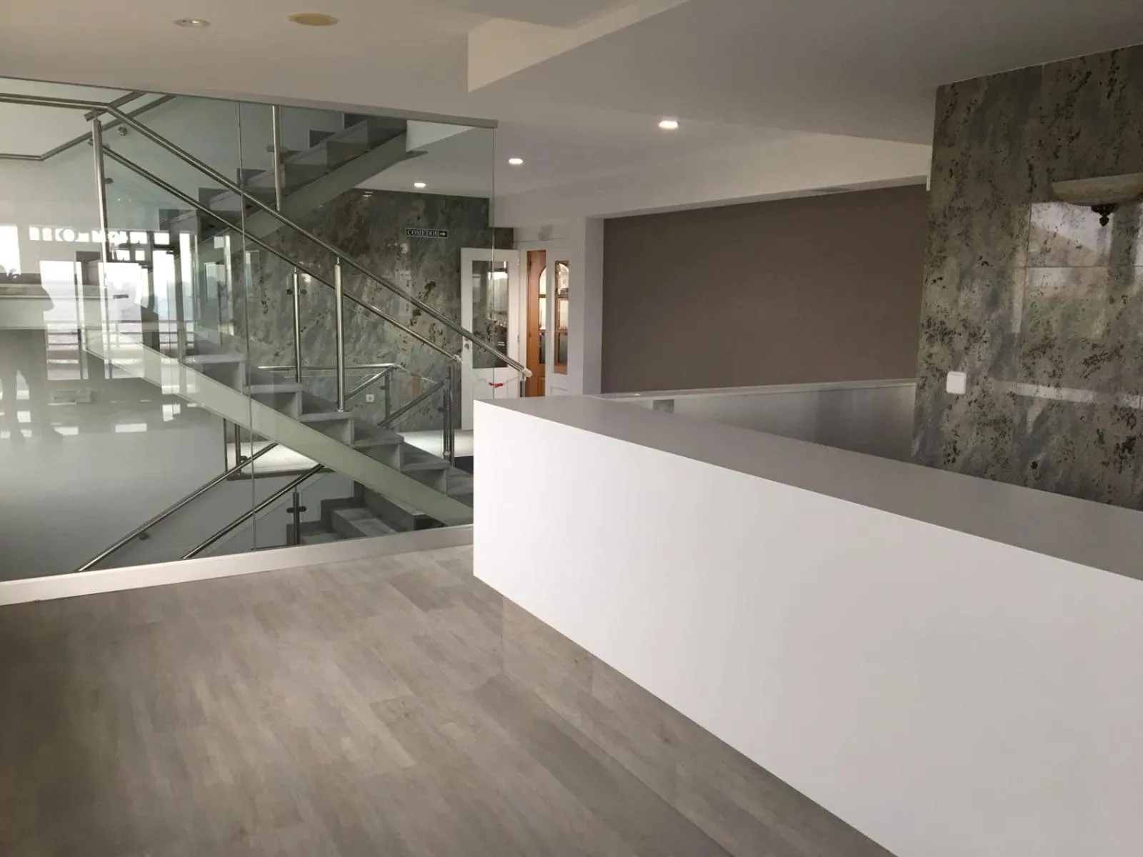 Lobby or reception in Hotel La Lanzada