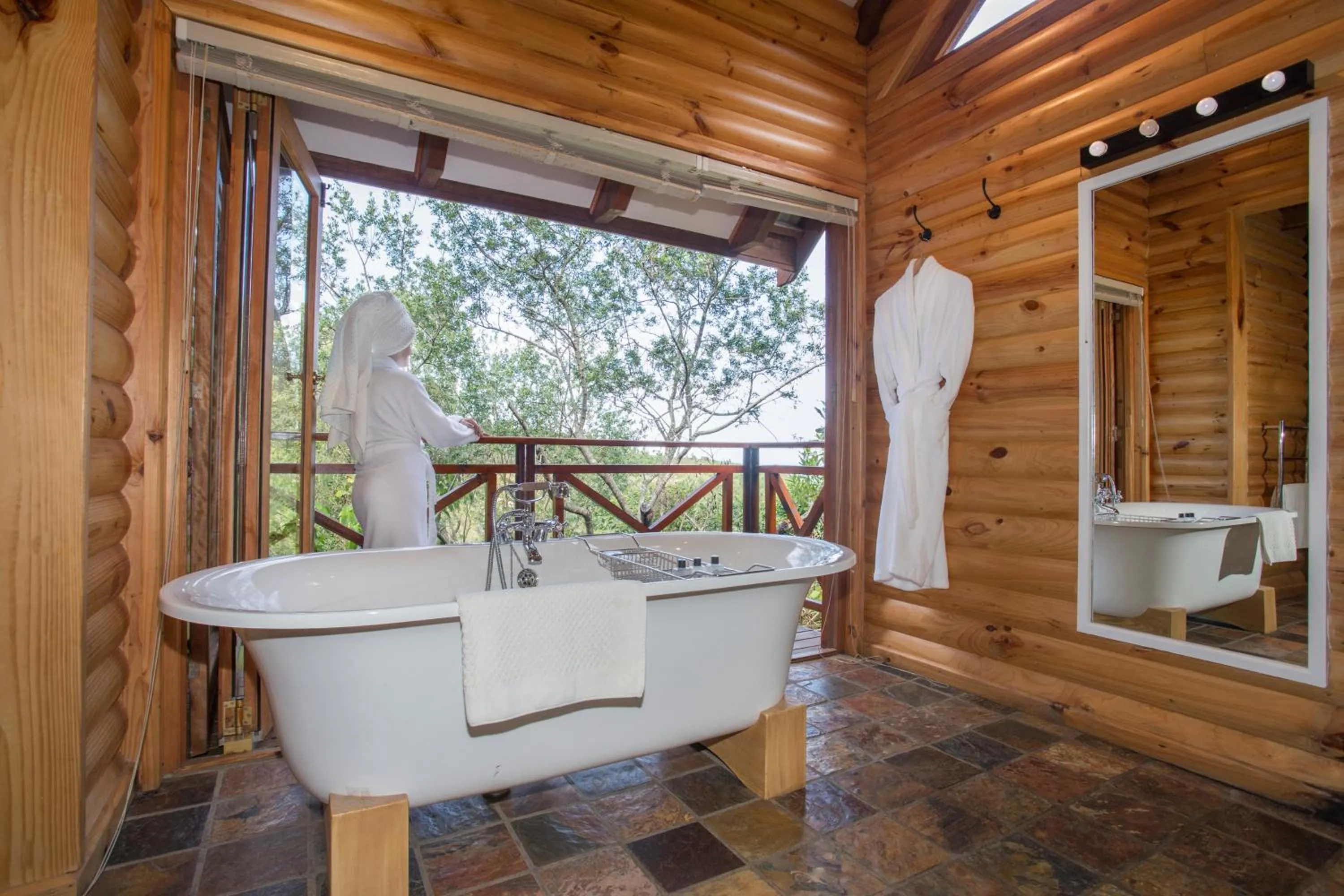 Bathroom in The Fernery Lodge & Spa