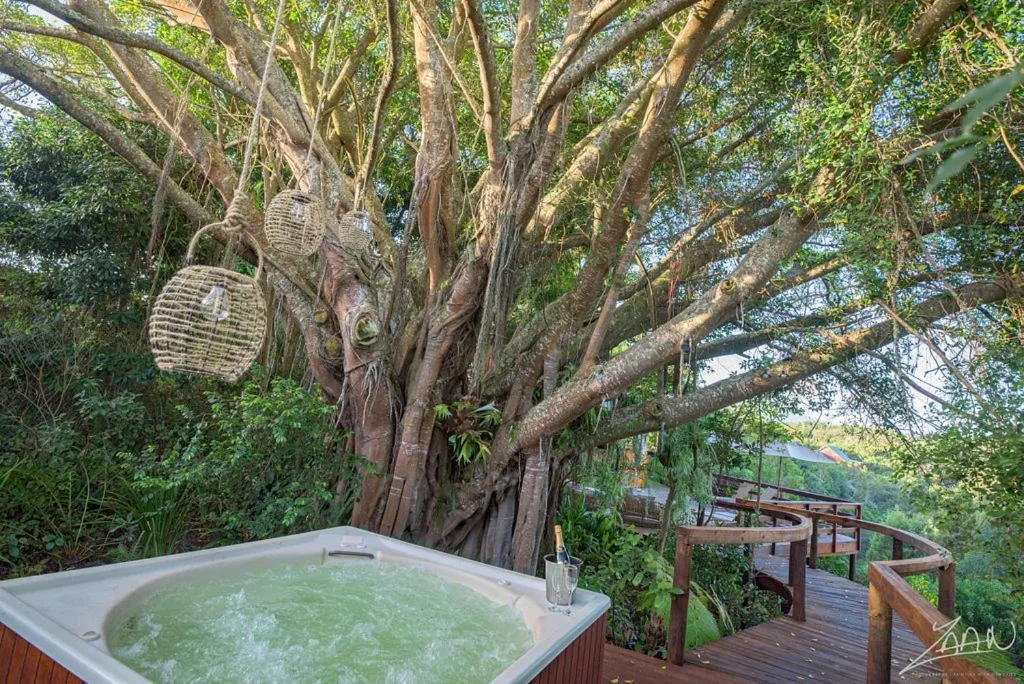 Natural landscape in The Fernery Lodge & Spa