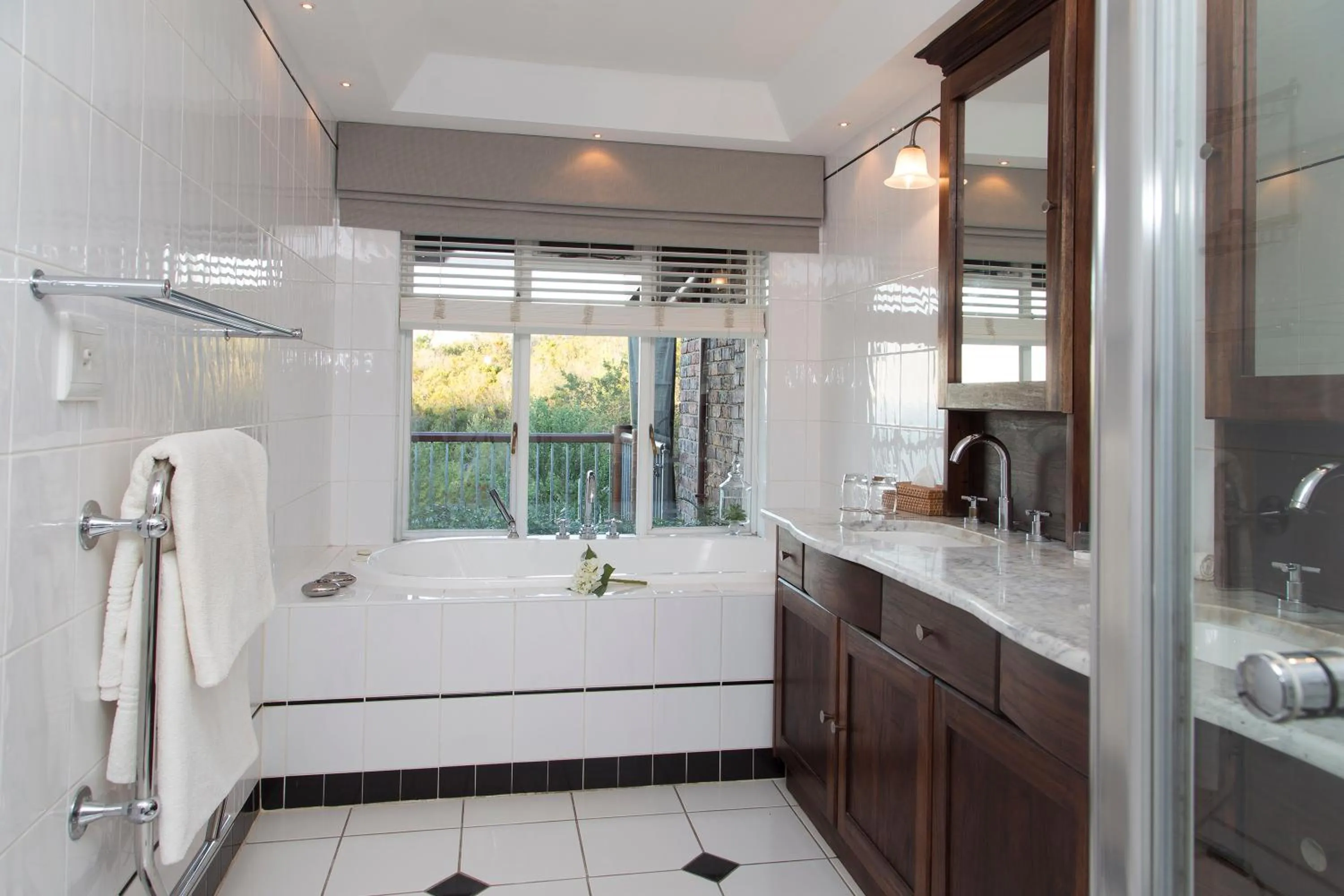 Bathroom in The Fernery Lodge & Spa