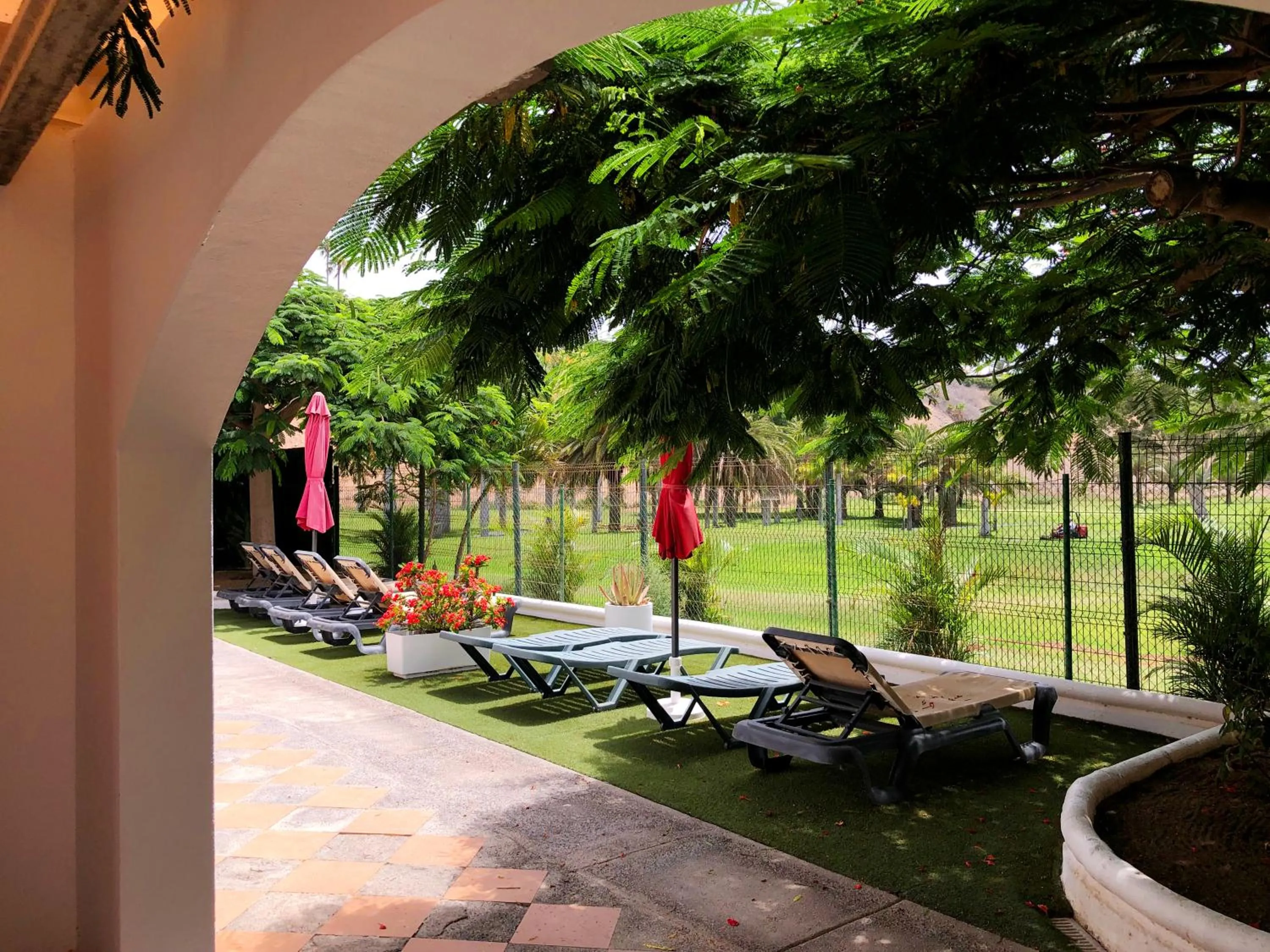 Solarium in Villas Las Almenas