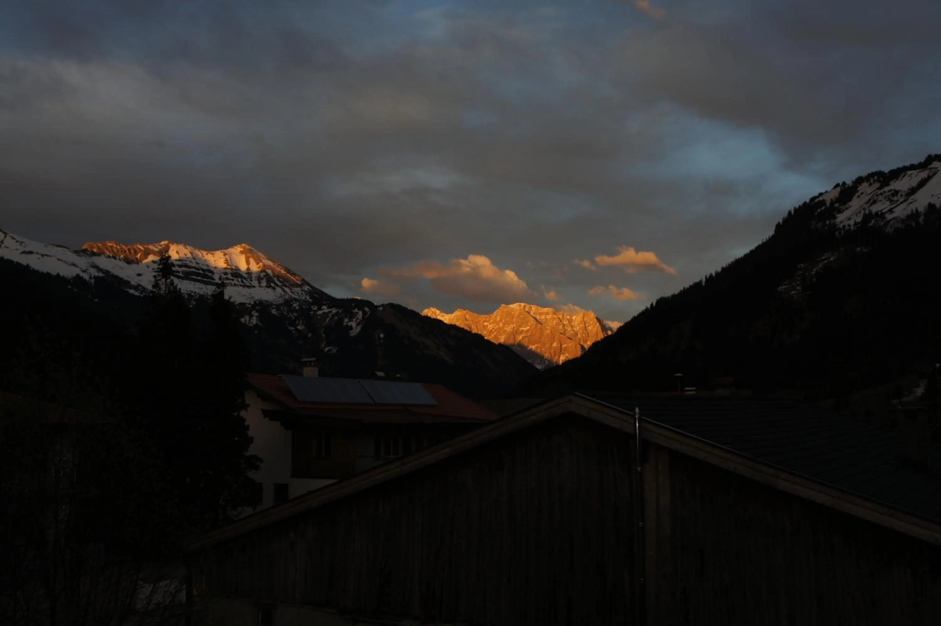 Mountain view in Appartements Gärtner
