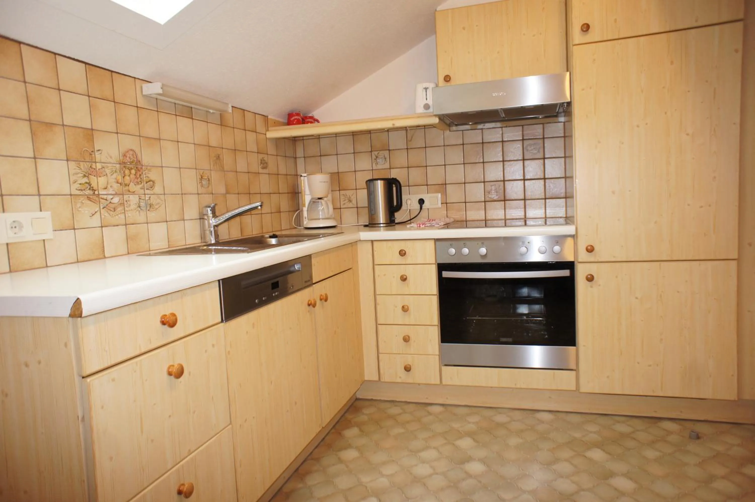 kitchen in Appartements Gärtner