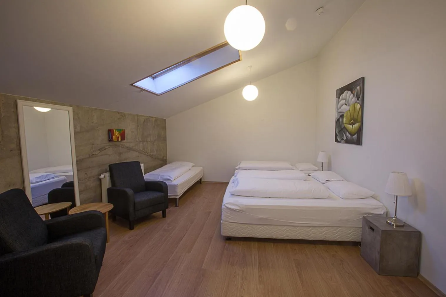 Photo of the whole room, Bed in Vogur Country Lodge