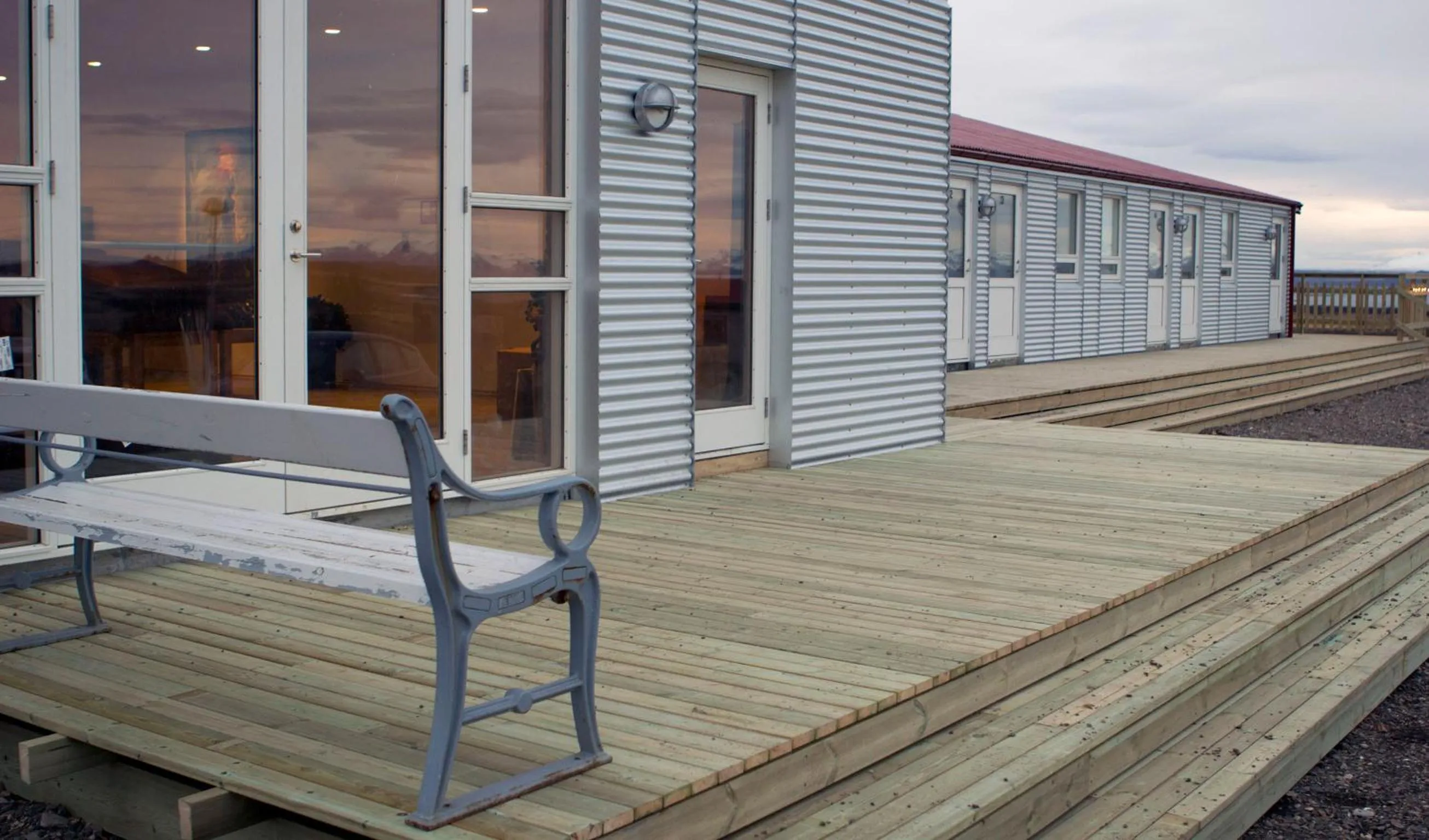 Facade/entrance in Vogur Country Lodge