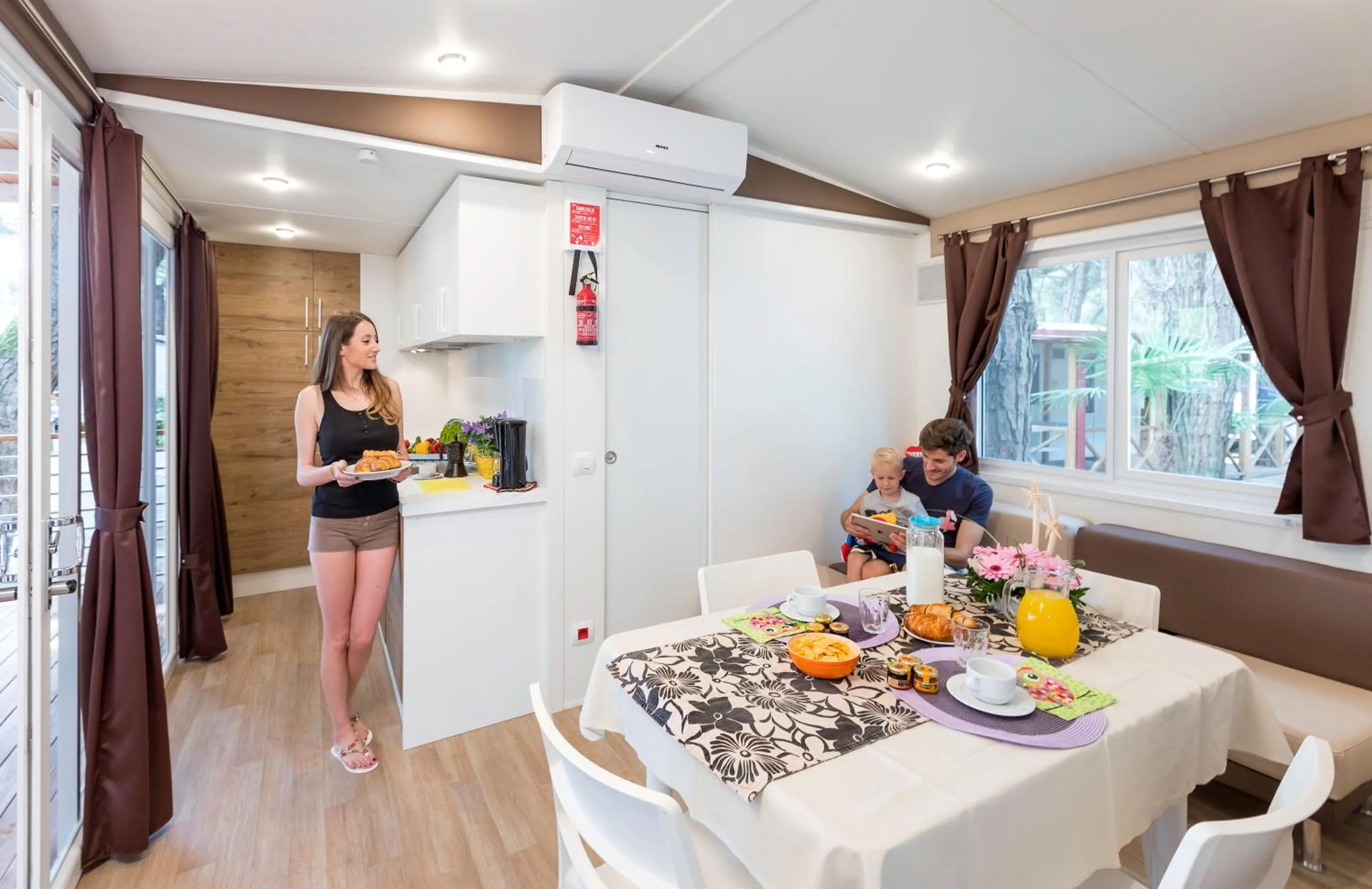 Living room in Ca' Pasquali Village