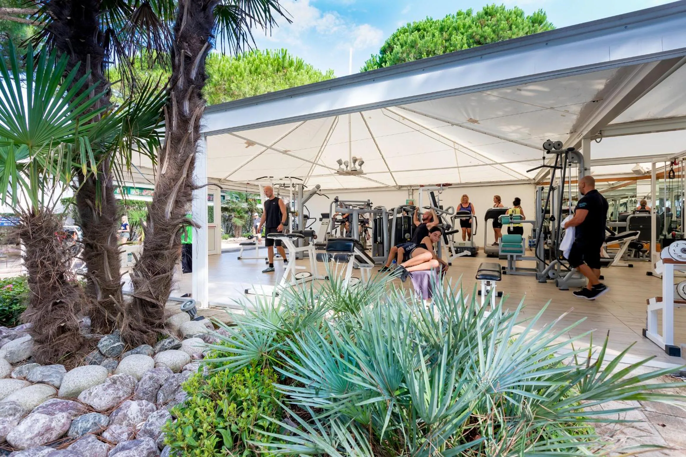 Fitness centre/facilities in Ca' Pasquali Village